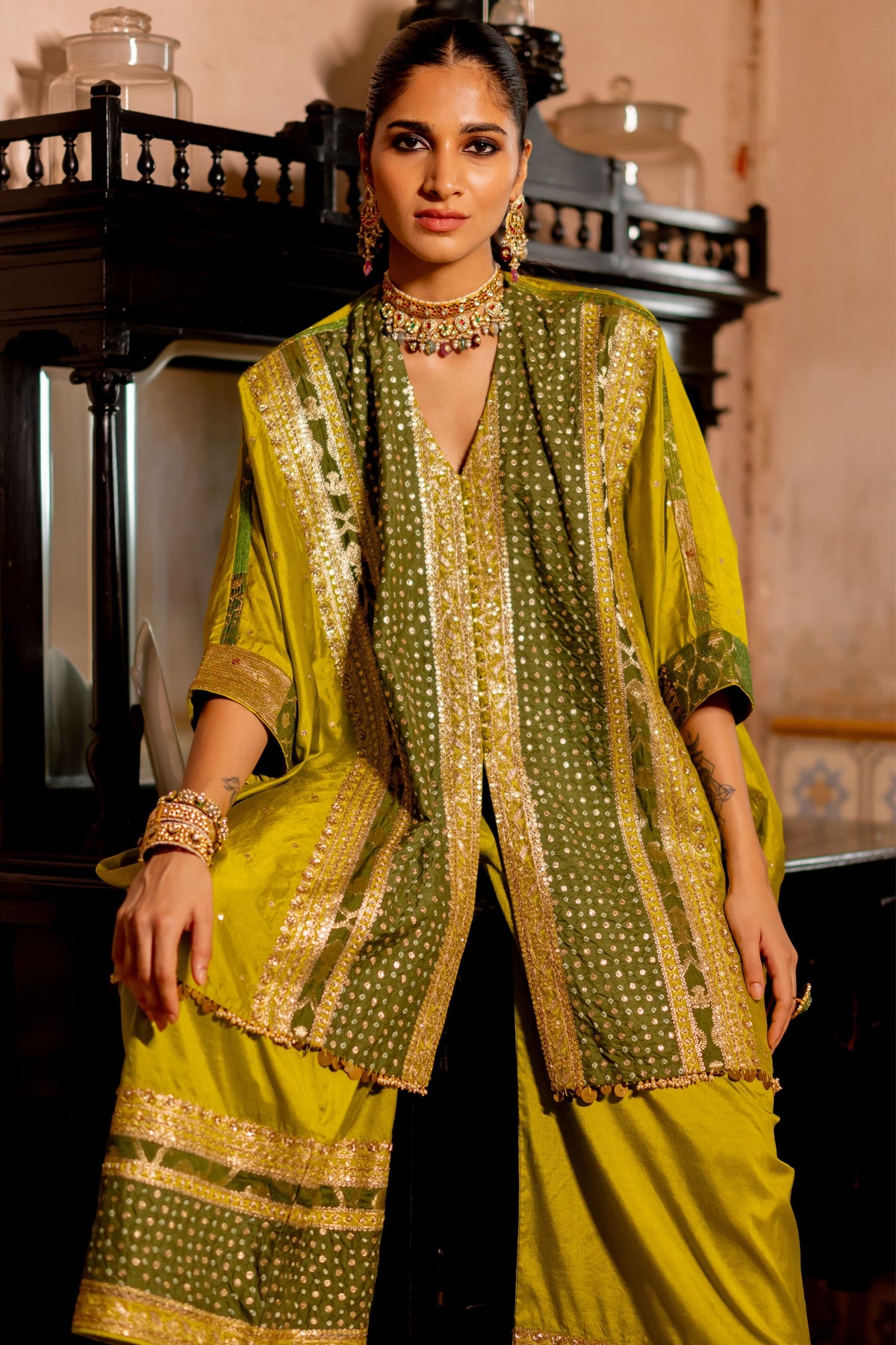 Saanwariya Kaftan Set