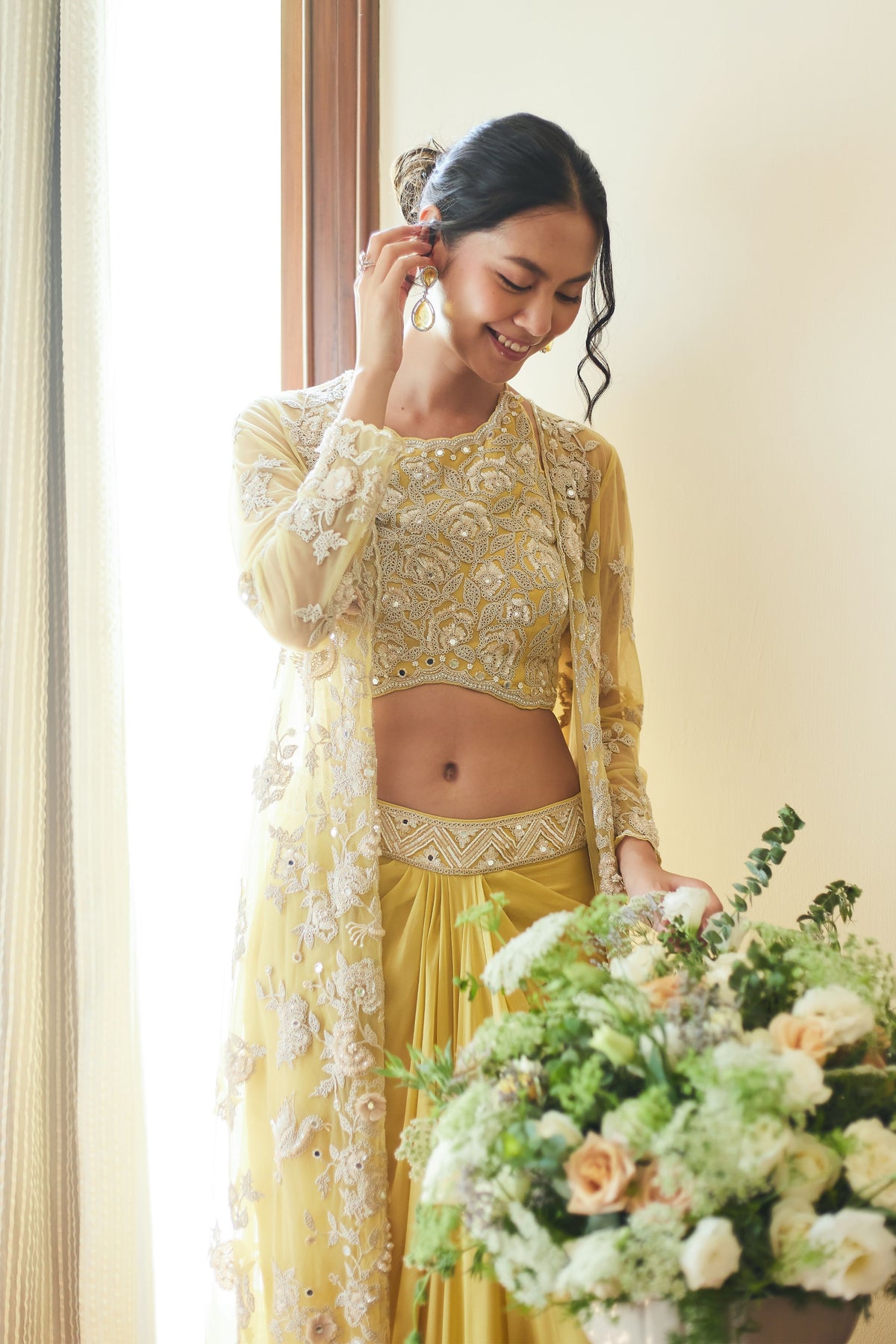 Garden Party Cape Set