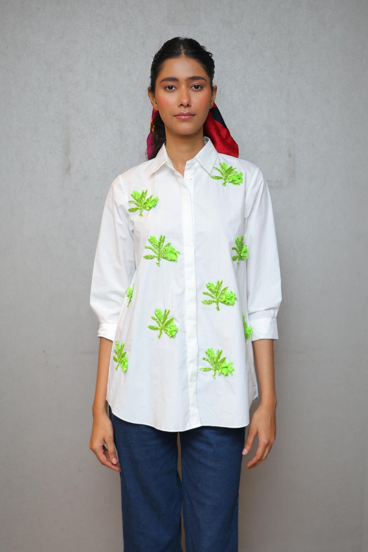 Banana Tree White Shirt