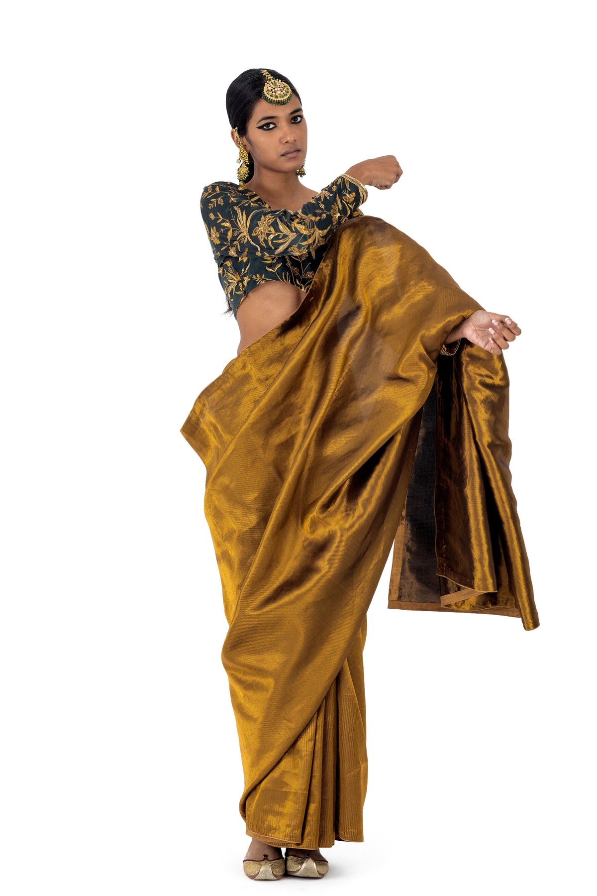 Sunehari Gold Saree