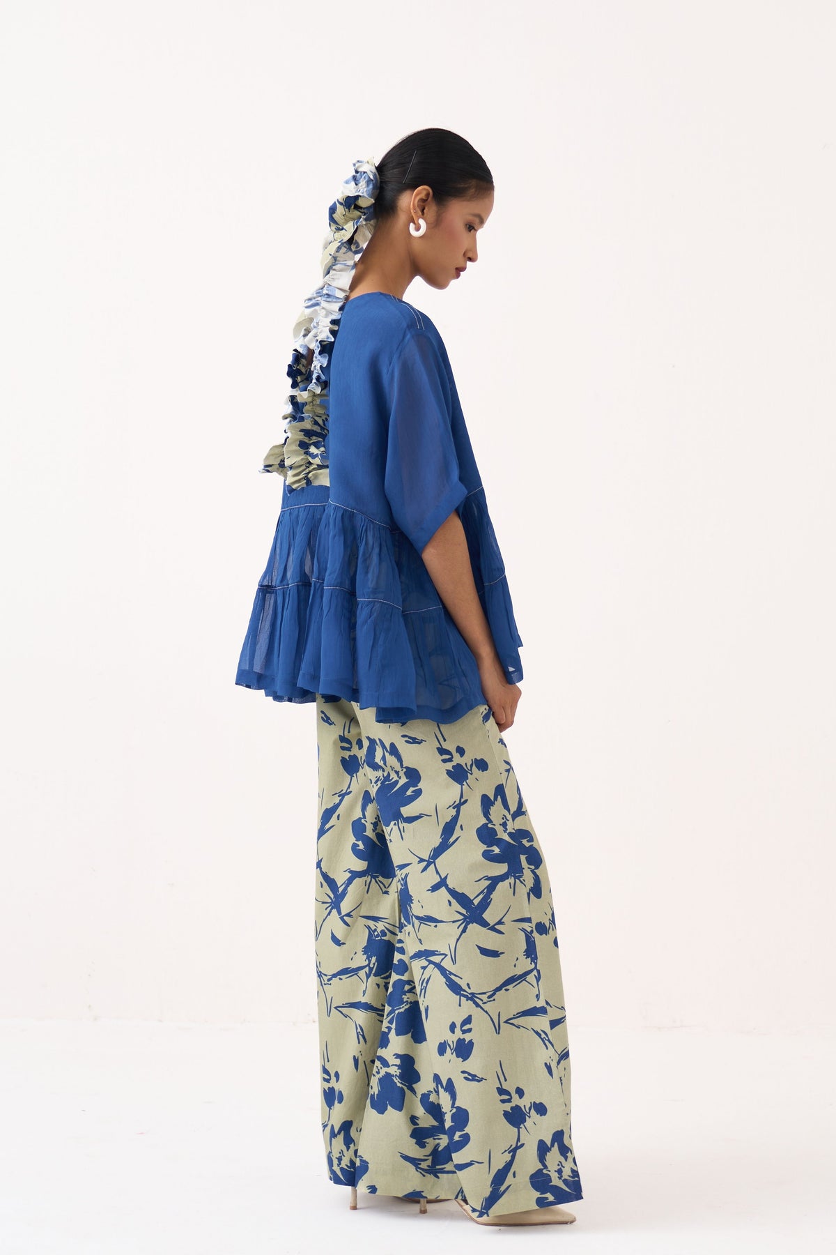 Yoke Gather Top Co-Ord Set