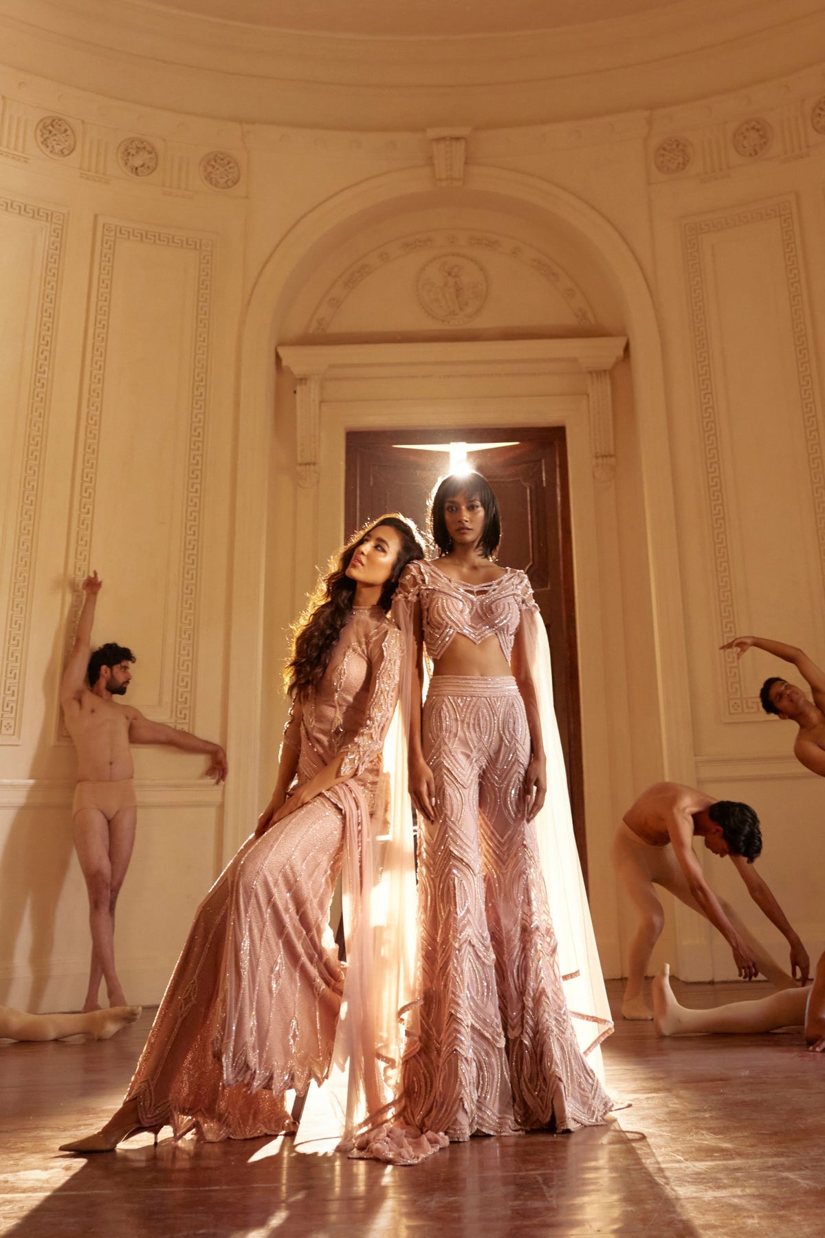 Tamsin Rose Pink Sharara
