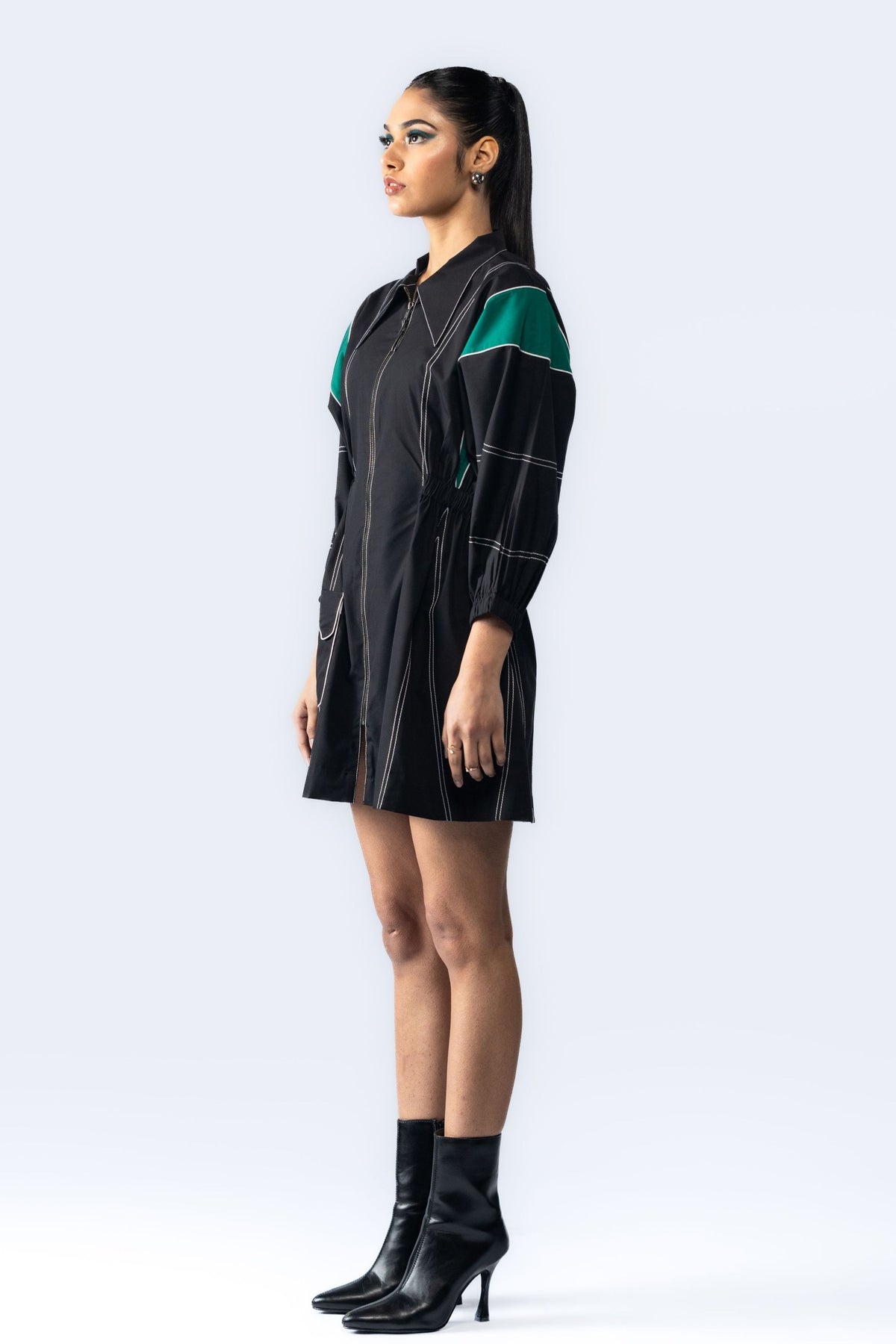 Cymbra Colour Blocking Dress