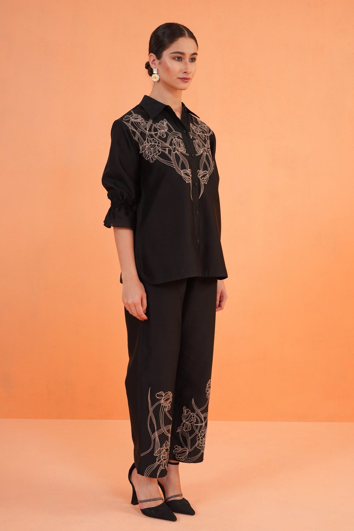 Black Oasis Co-ord Set