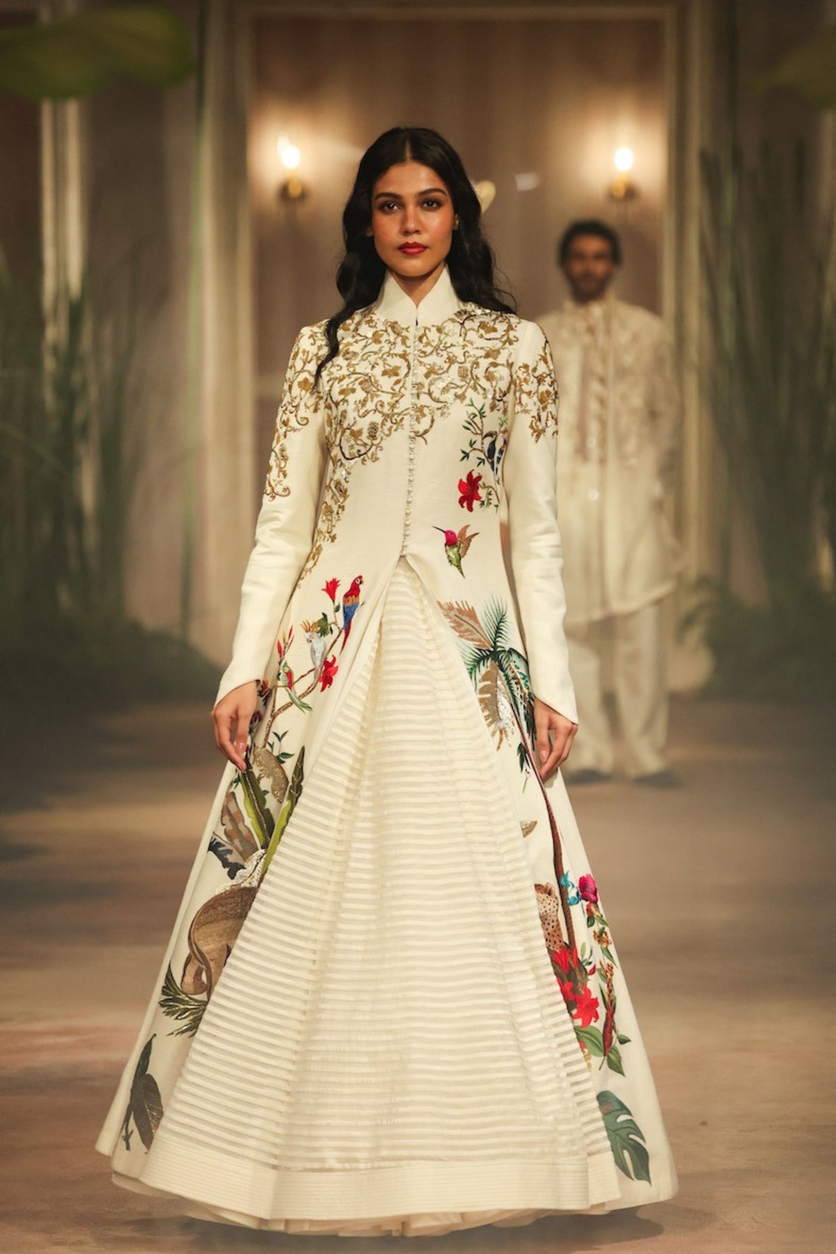 Matka Ivory Long Jacket