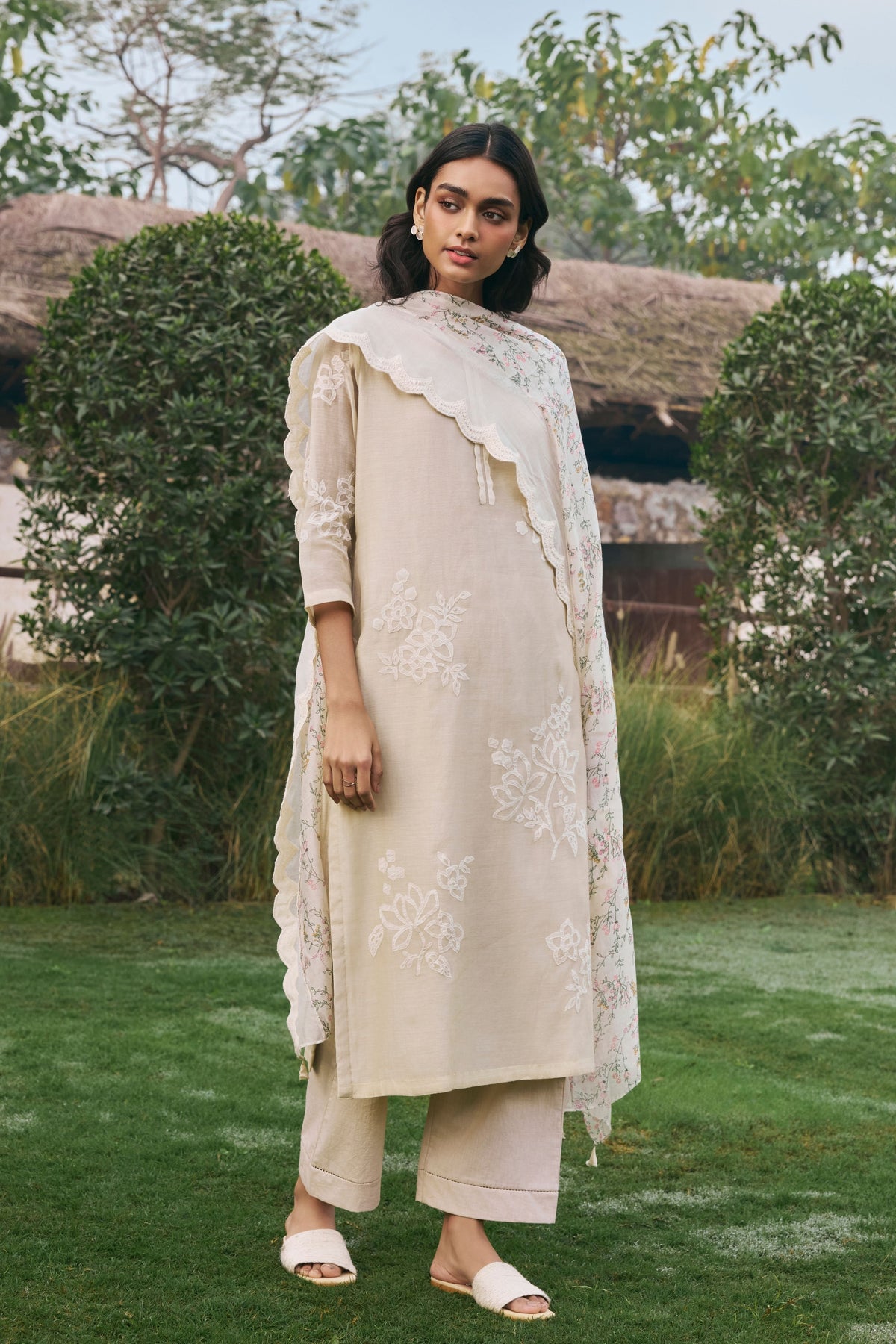 Floral Kurta Set
