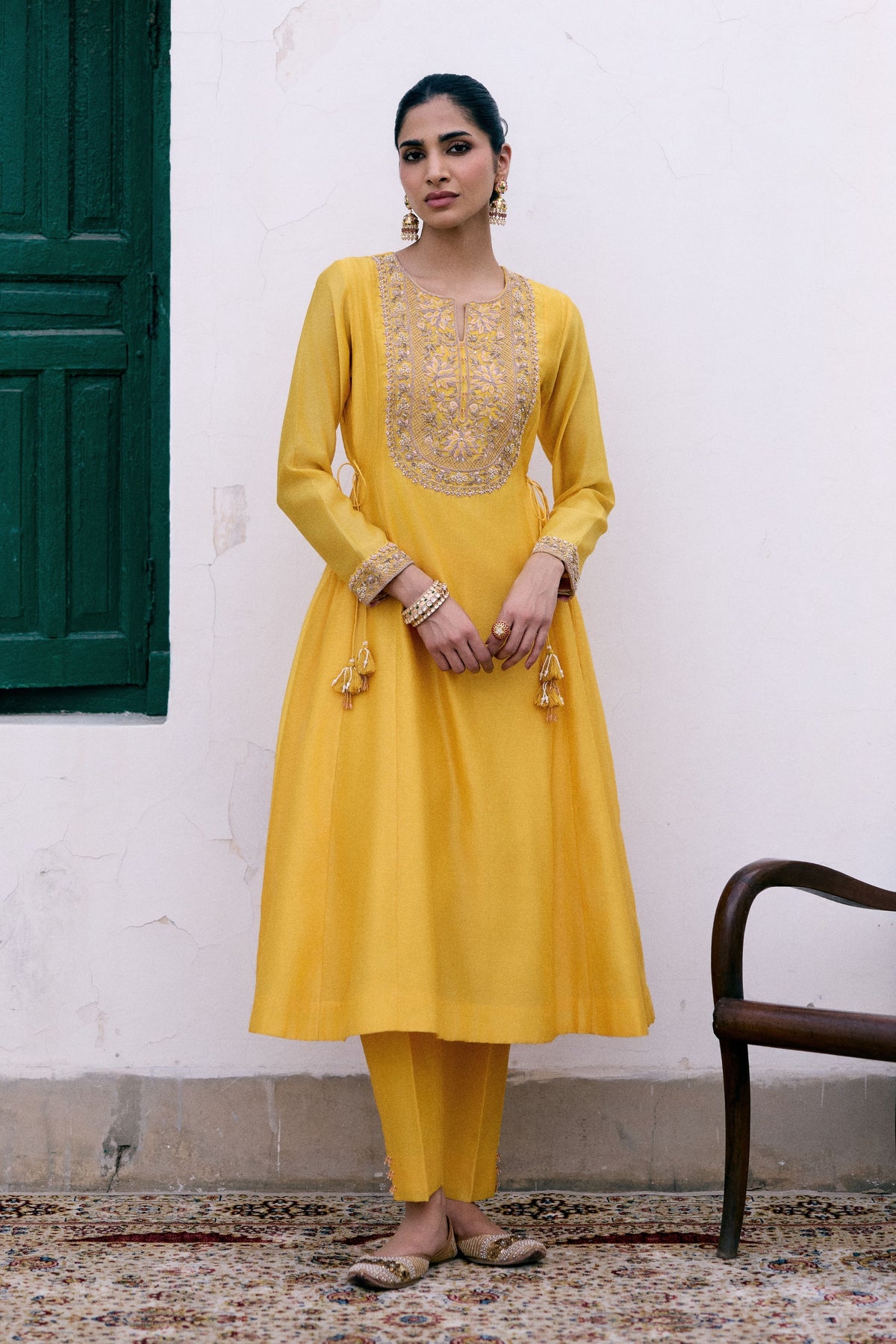 Sunlit Heirloom Anarkali Set
