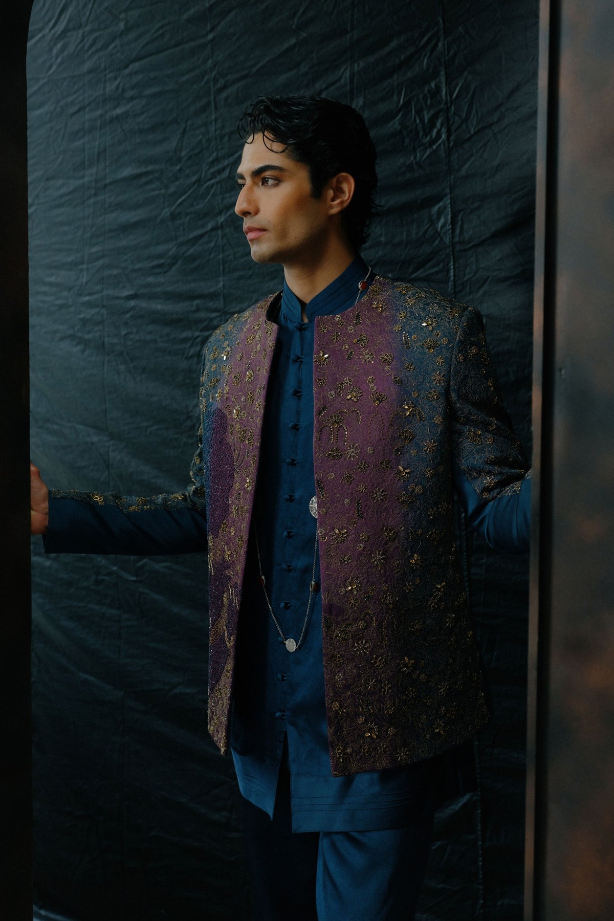 Kanha Short Jacket Set