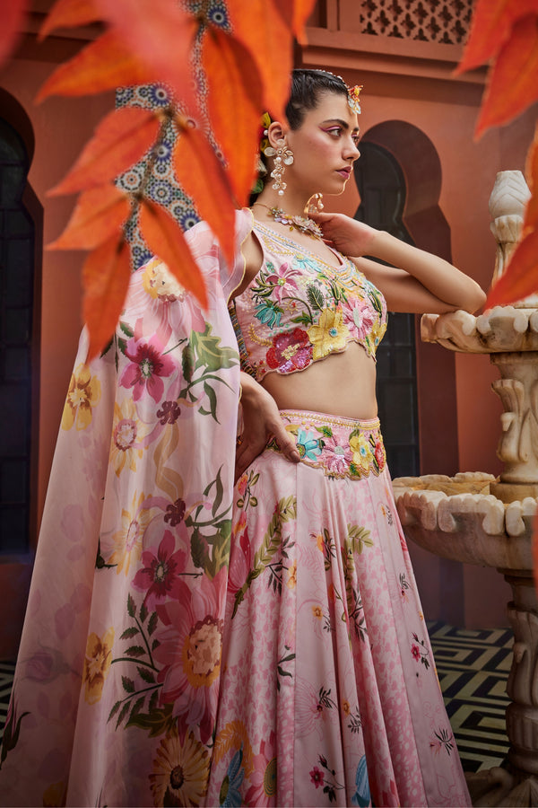 Show Shaa - Summer Sunshine Lehenga Set - Elahe