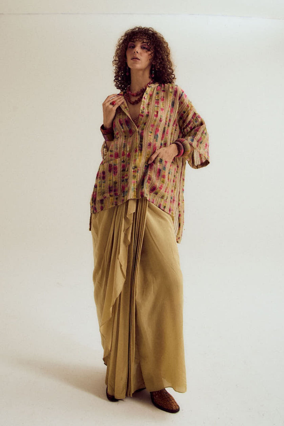 Gulmohar Skirt Set