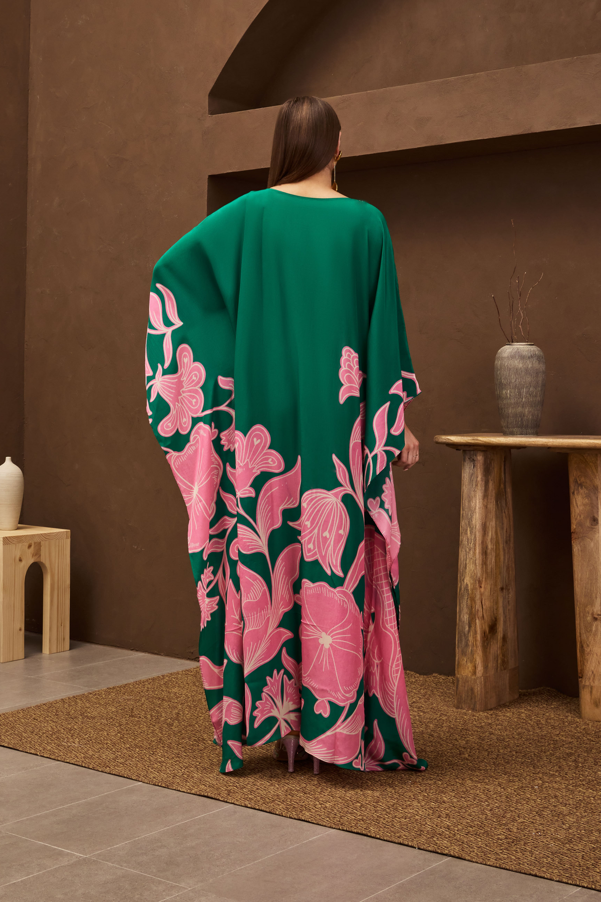 Emerald Cloud Kaftan
