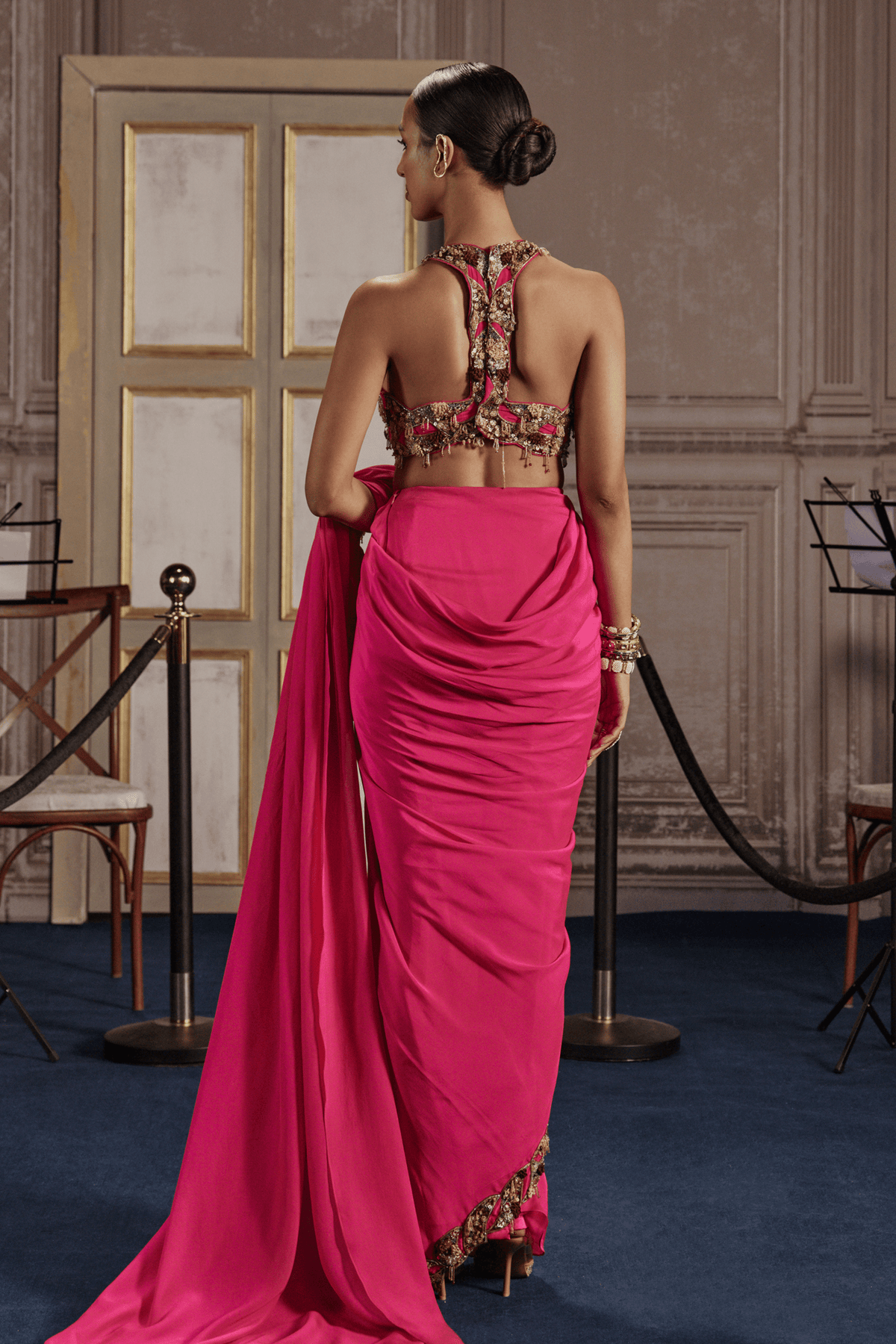 Ruana Saree