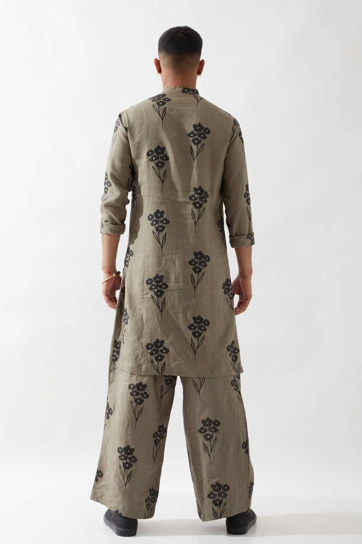 Zayn Farm Olive Kurta Set