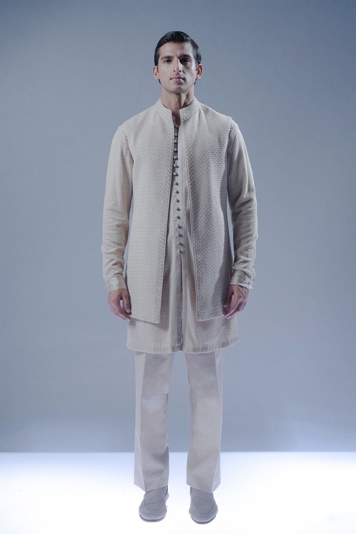 Sculpted Heritage Waist Jacket Set