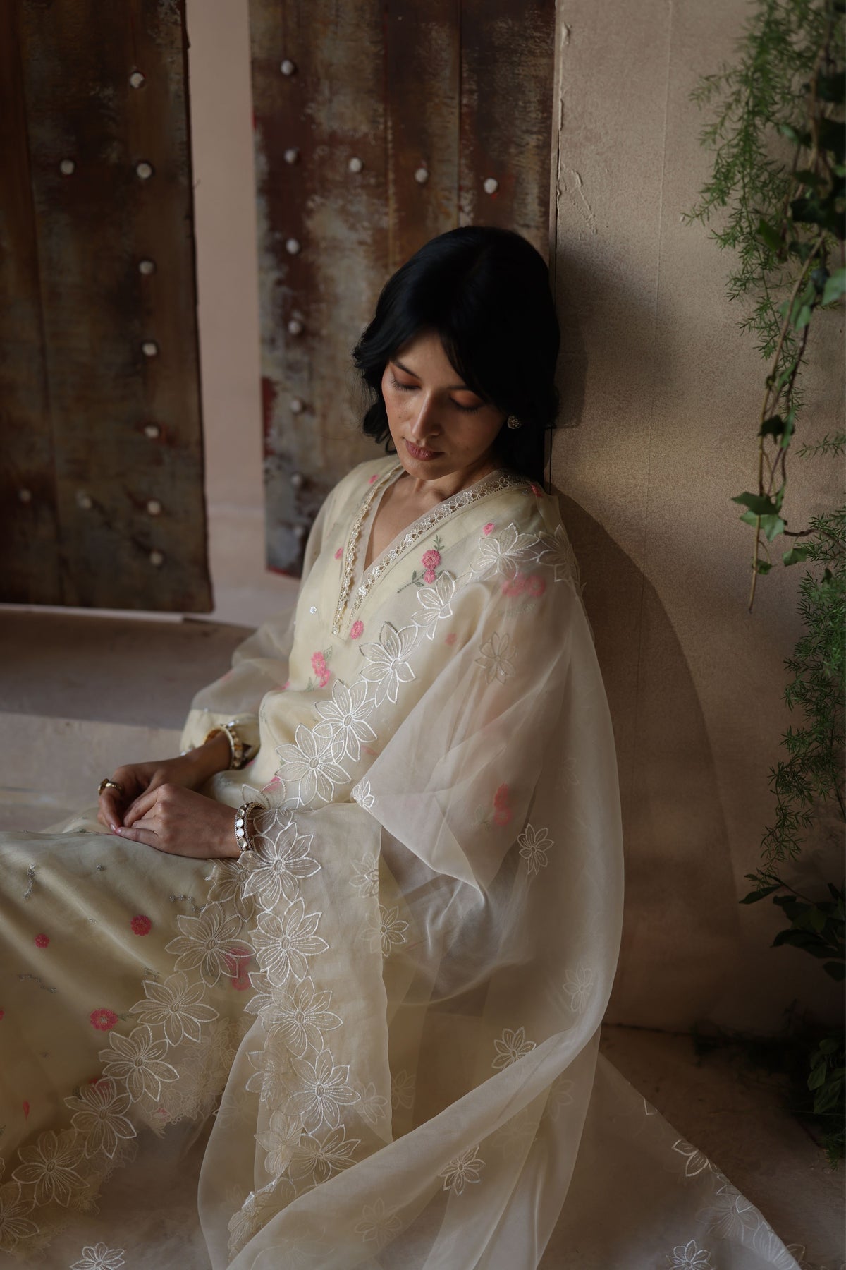 Sareena Ivory Kurta Set