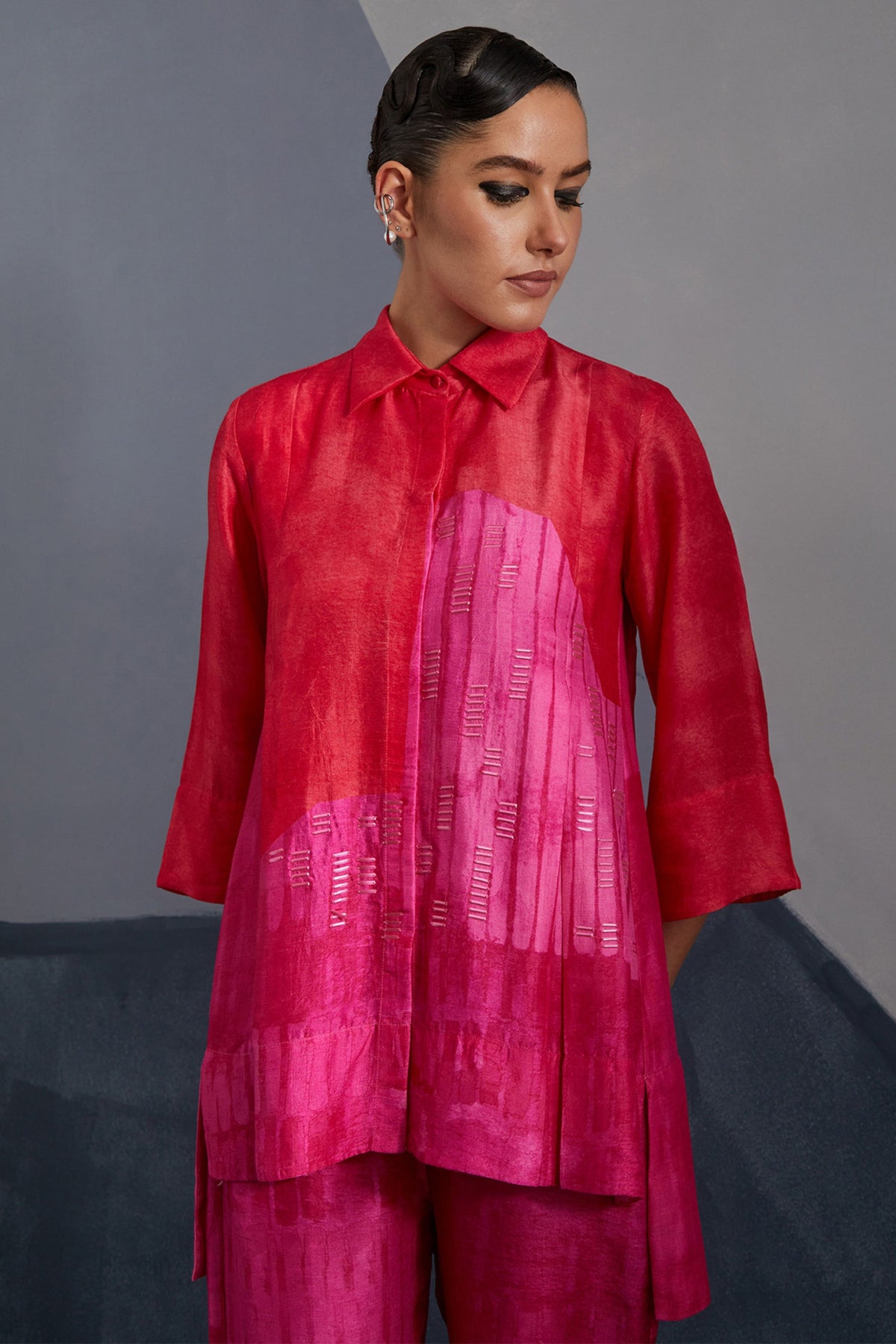 Omen Vermilion Co-ord Set