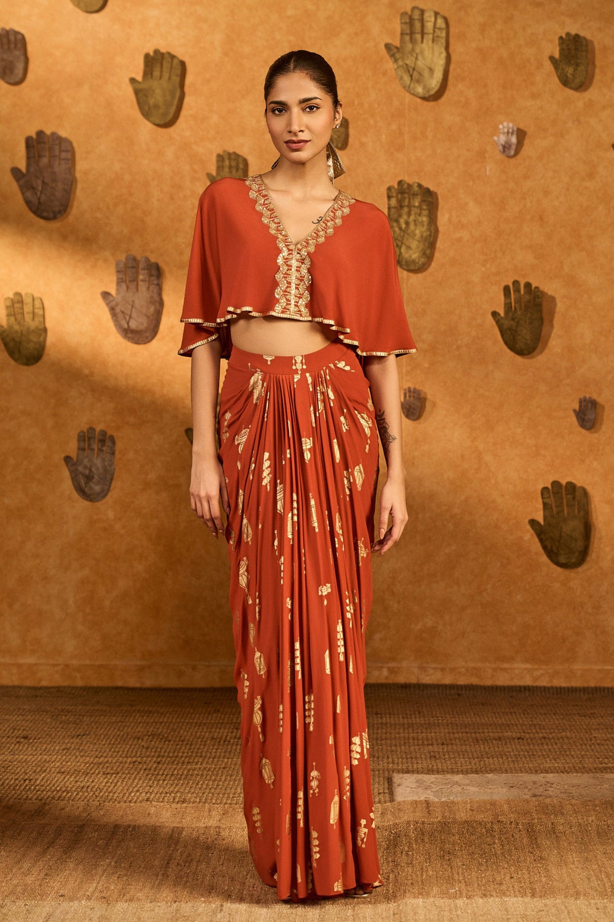 Rust Soft Lantern Co-ord Set