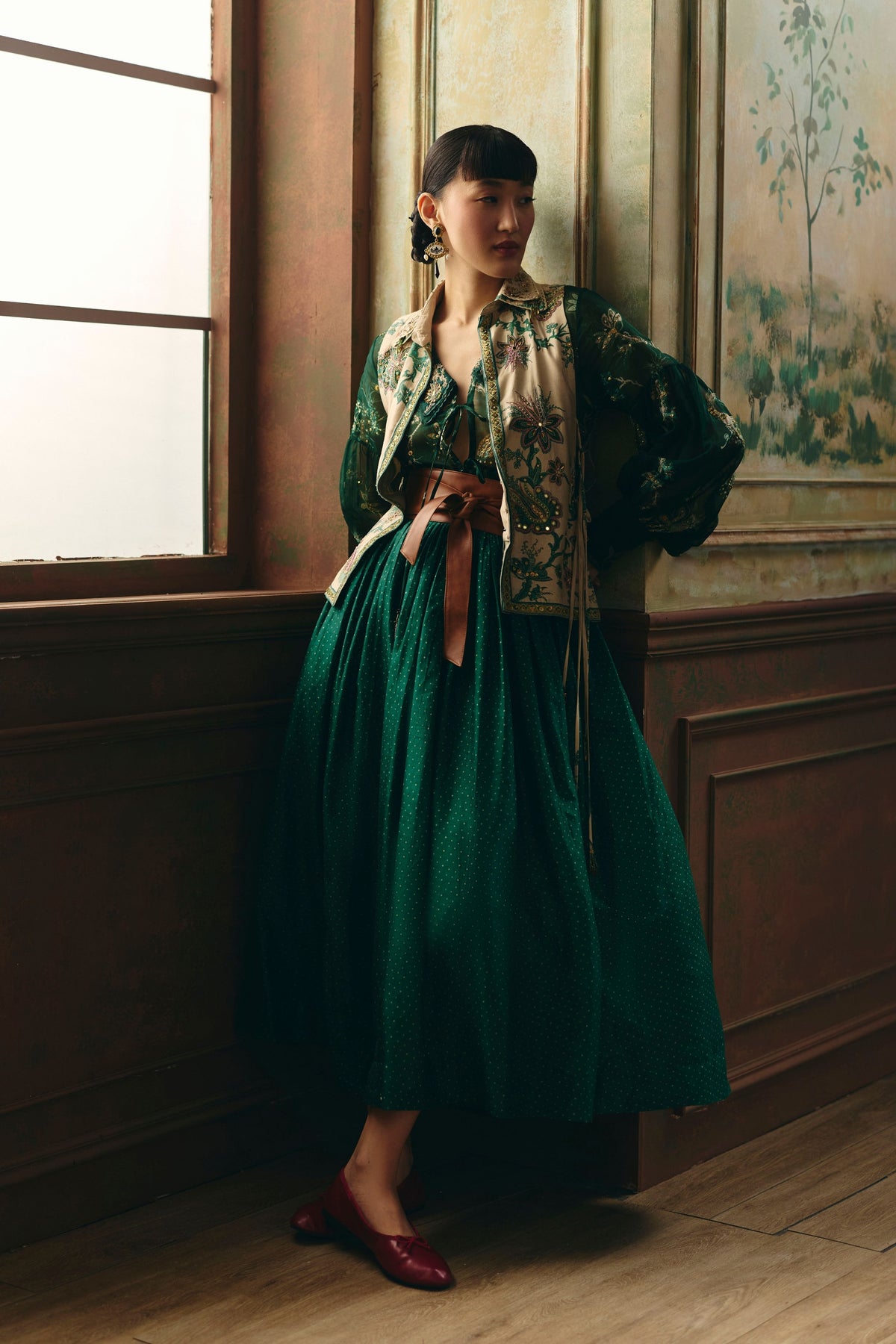 Petunia Skirt Set