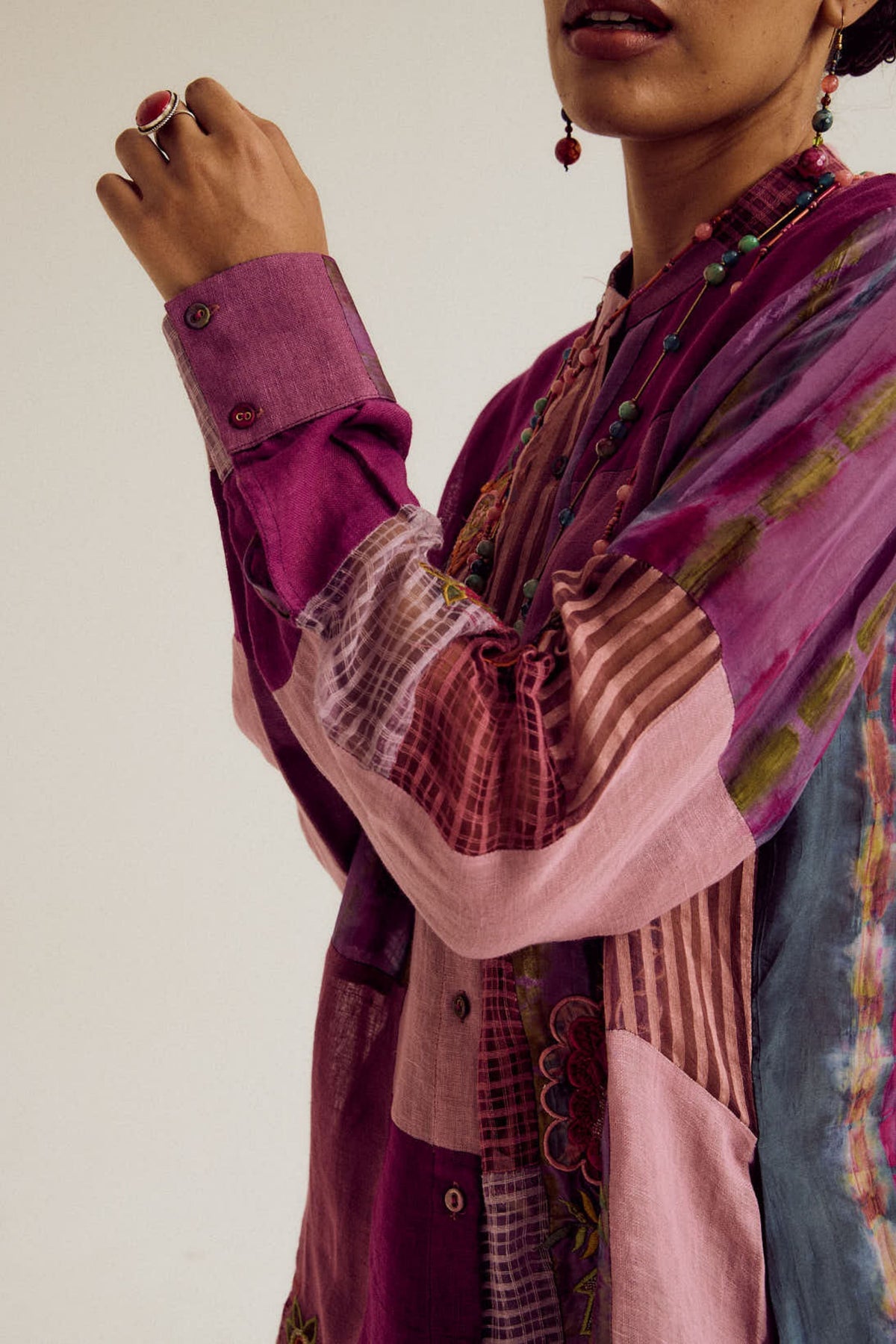 Shrub Rose Tunic Set
