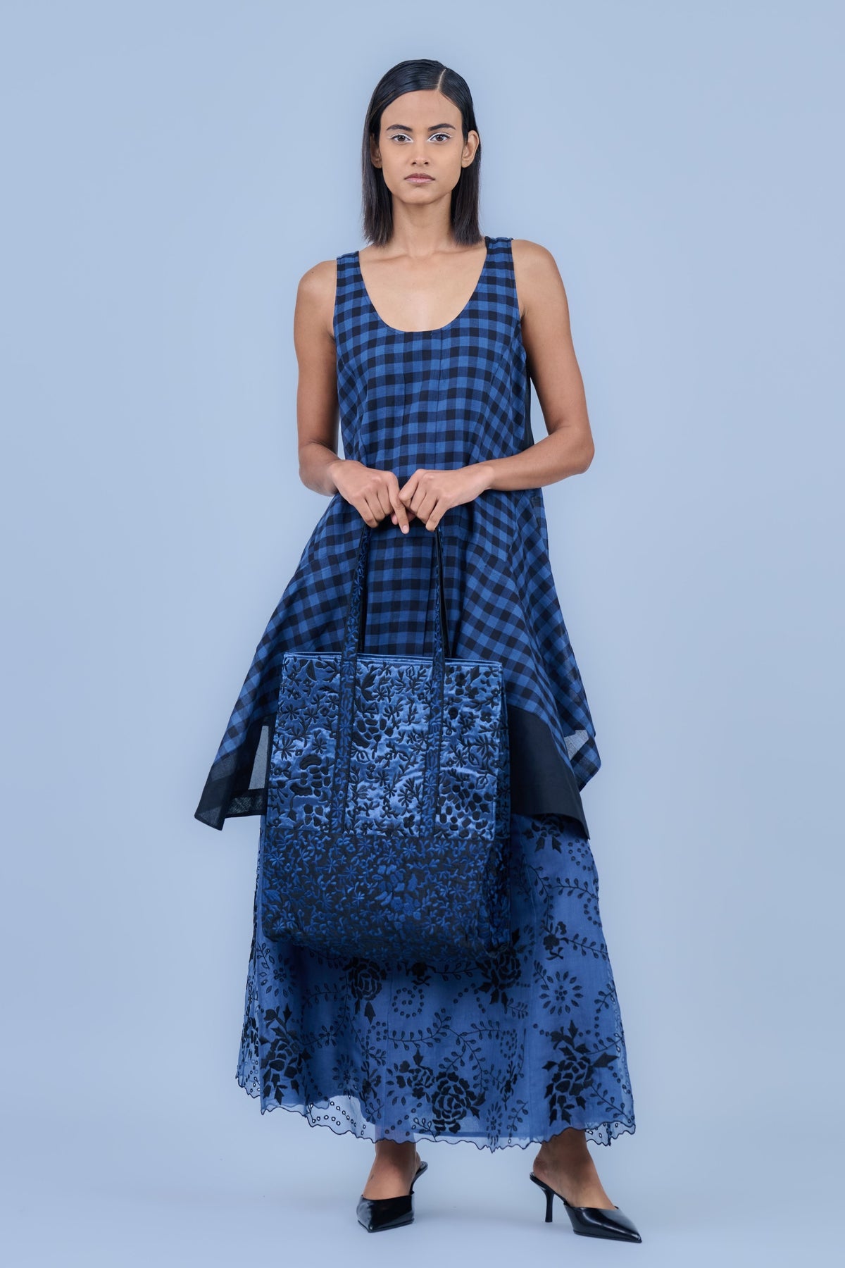 Satin Threadwork Bag
