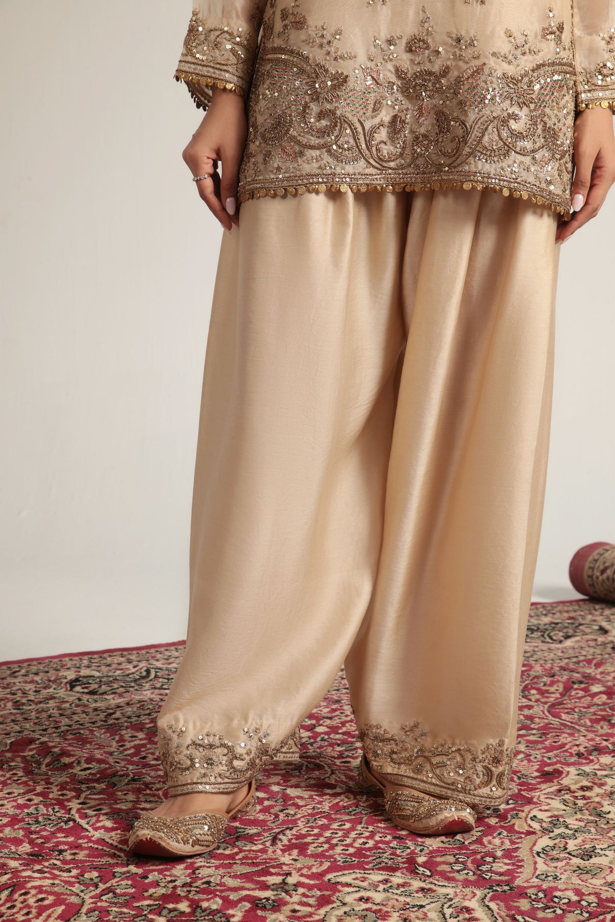 Short Farshi Kurta Set