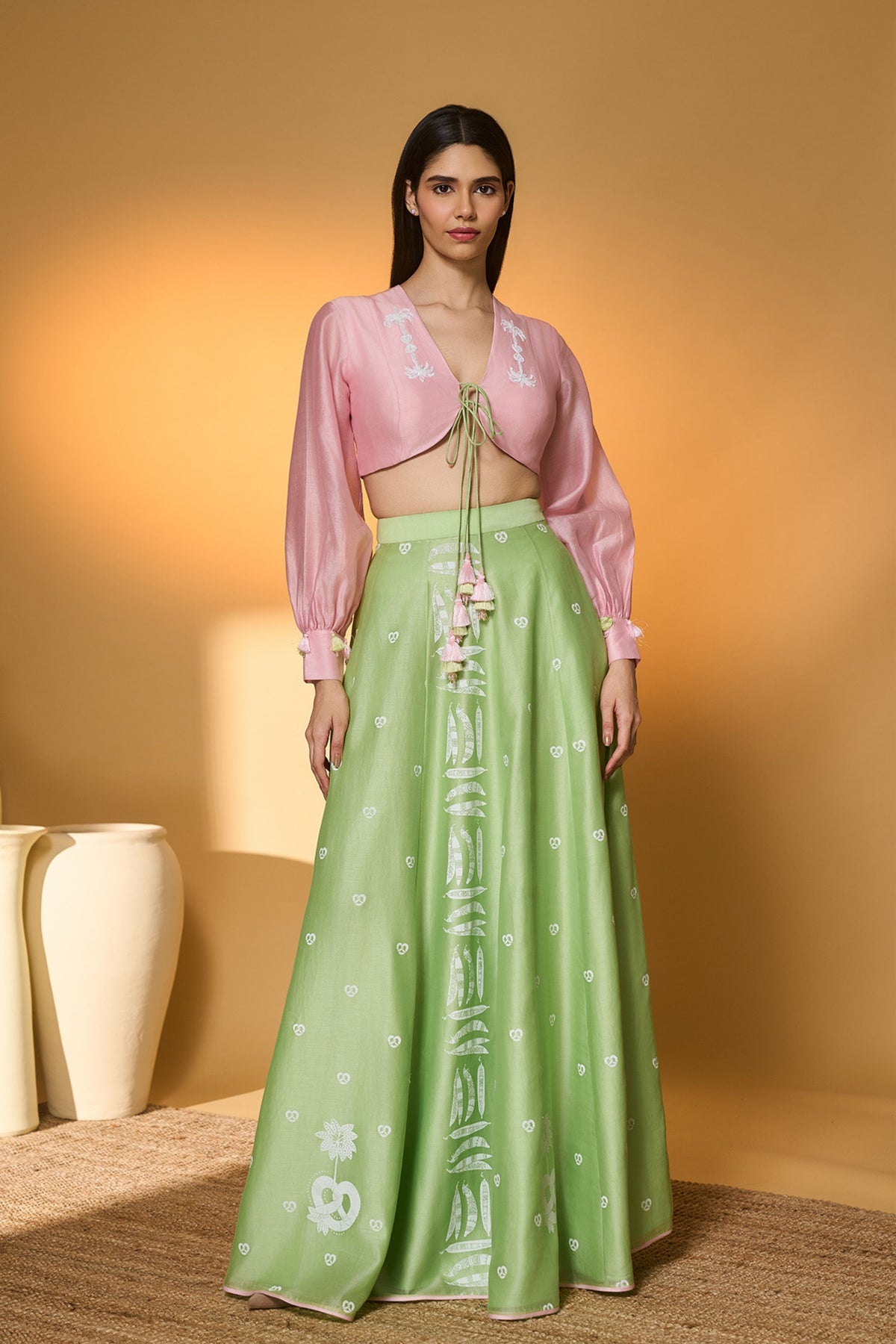 Totem Pod on Lunar Aisle Skirt Set
