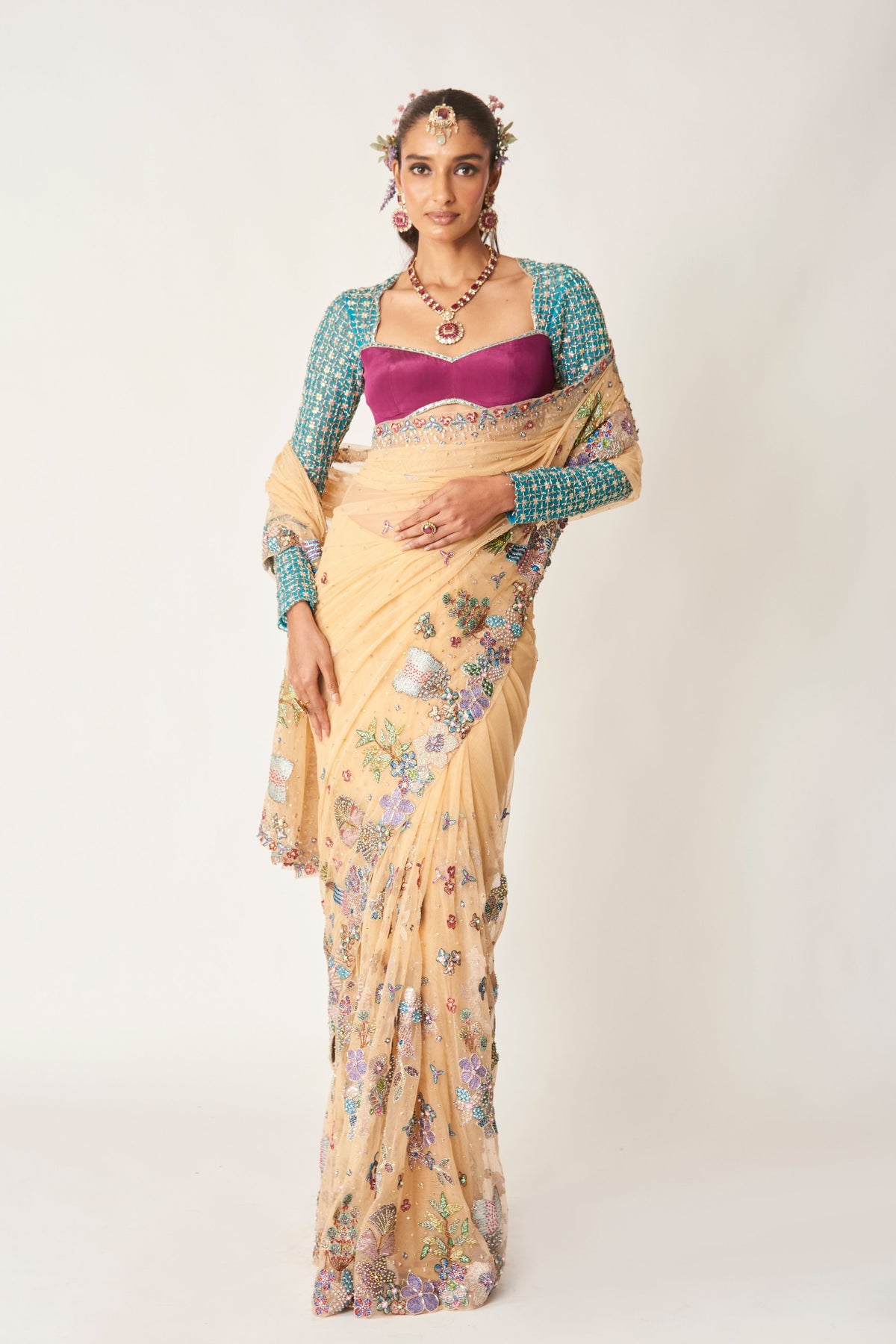 Celia Saree Set