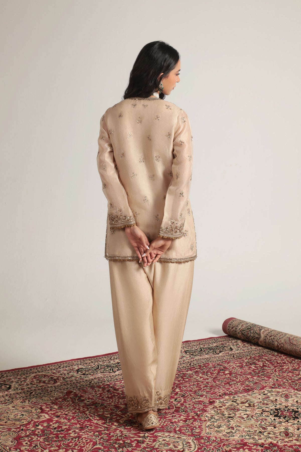 Short Farshi Kurta Set