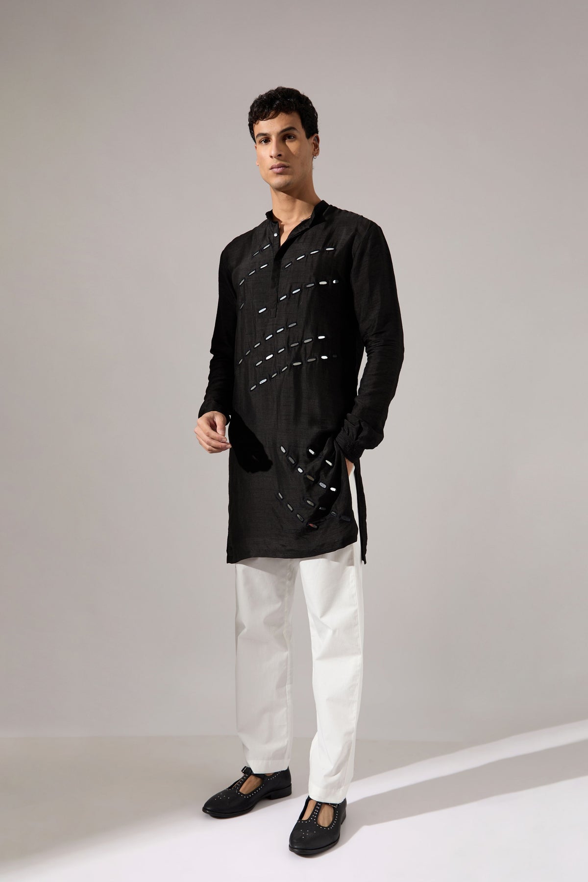 Jeremiah Hand Embroidered Kurta Set
