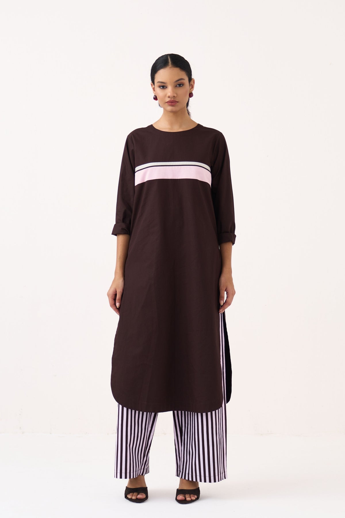Long Jumper Tunic Set