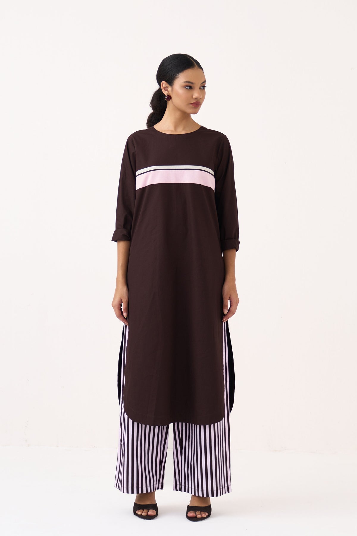 Long Jumper Tunic Set
