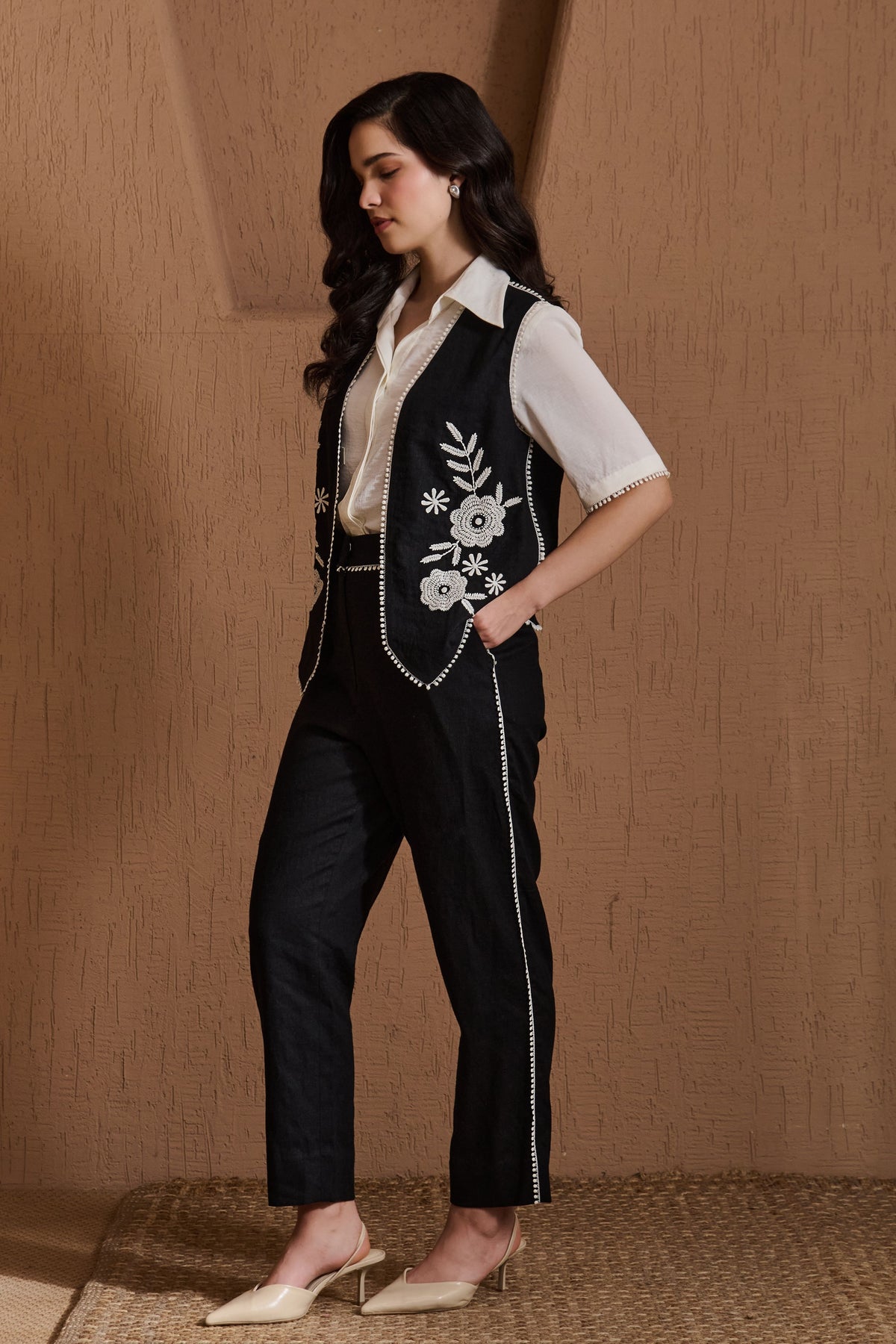 Emiliana Black Co-ord Set