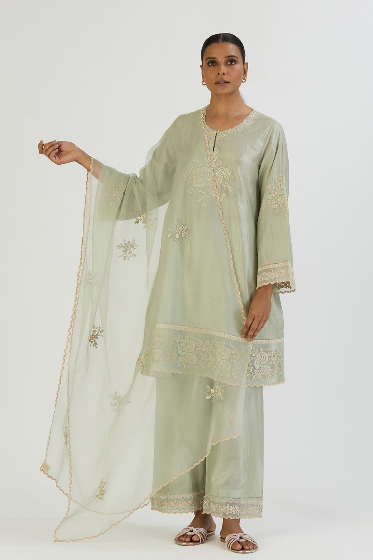 Blue Richa Kurta and Pant