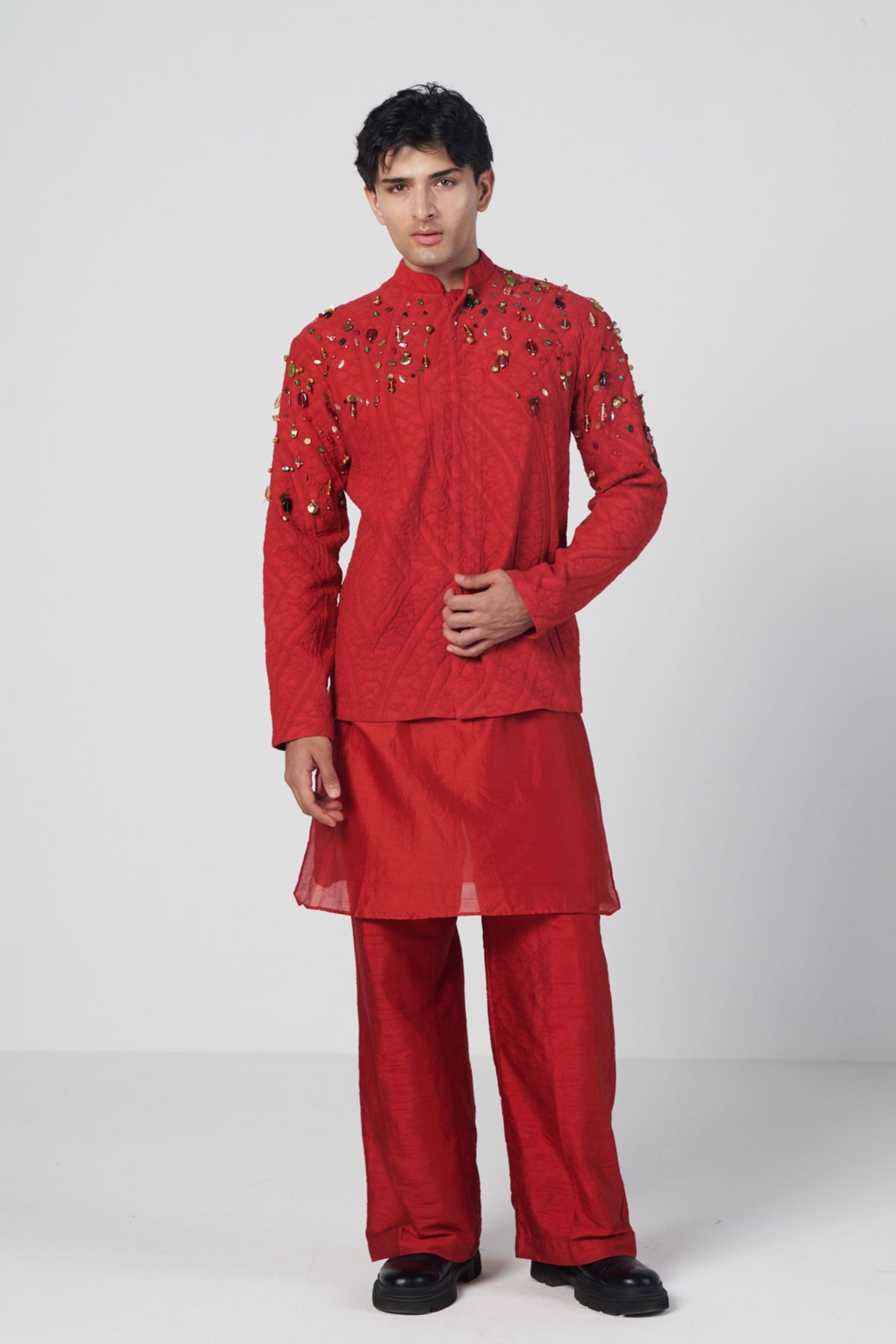 Scarlet Jacket Set
