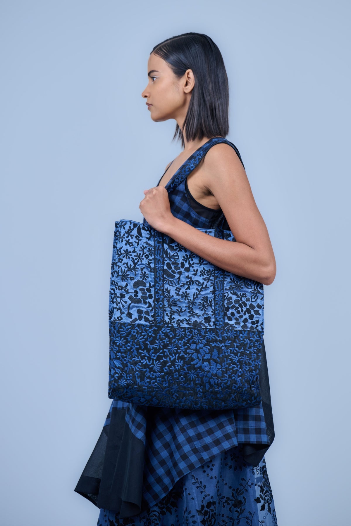 Satin Threadwork Bag
