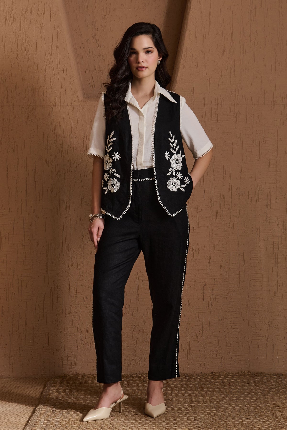 Emiliana Black Co-ord Set