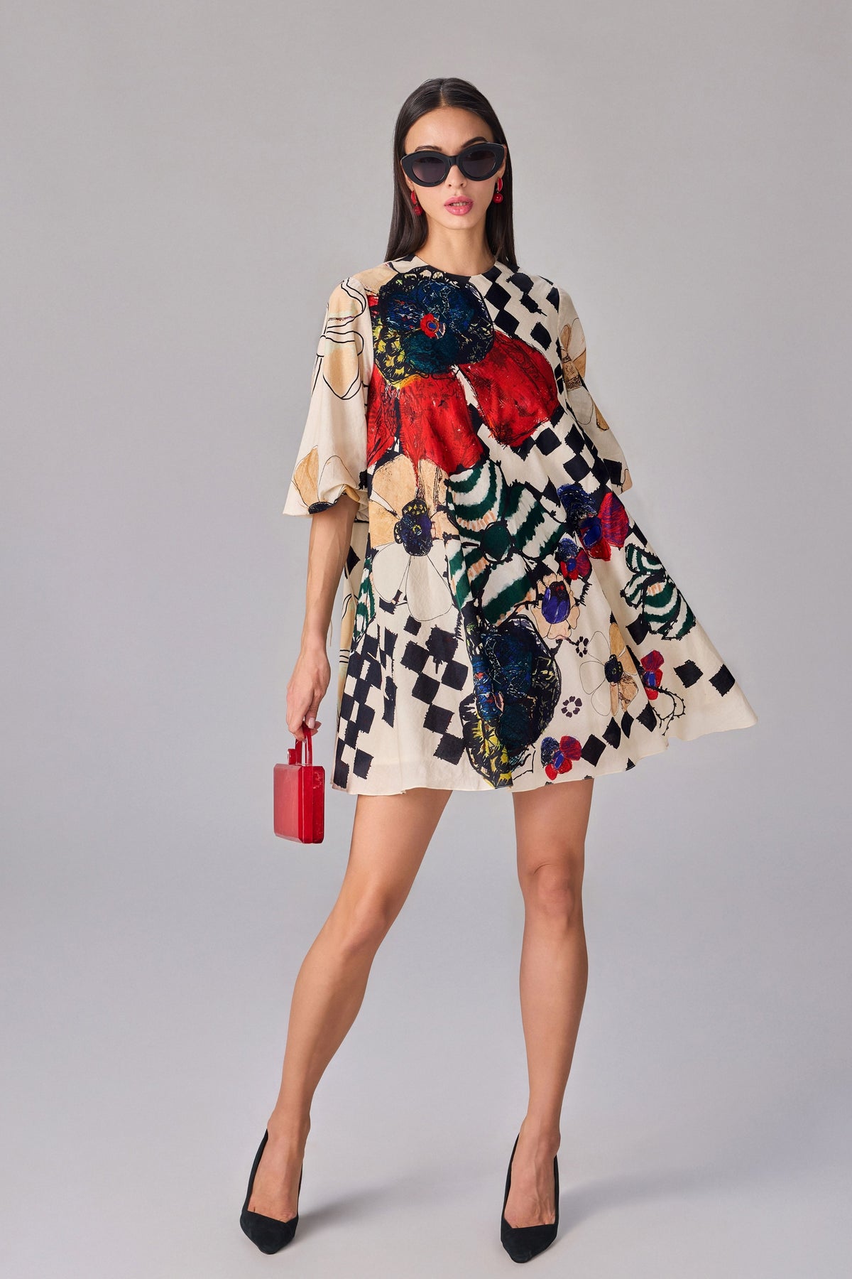 Vintage Block Nova Dress