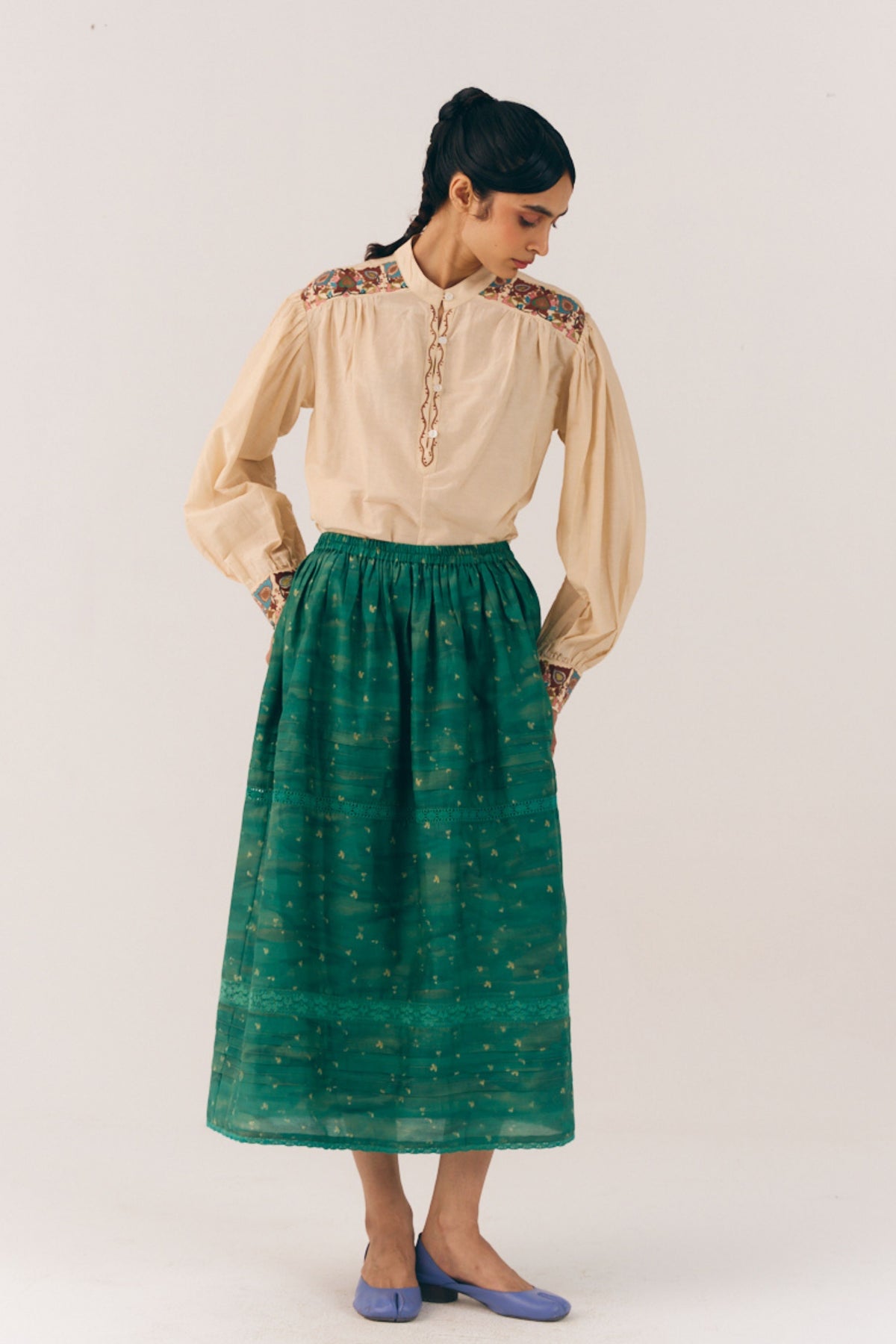 Emily Green Skirt