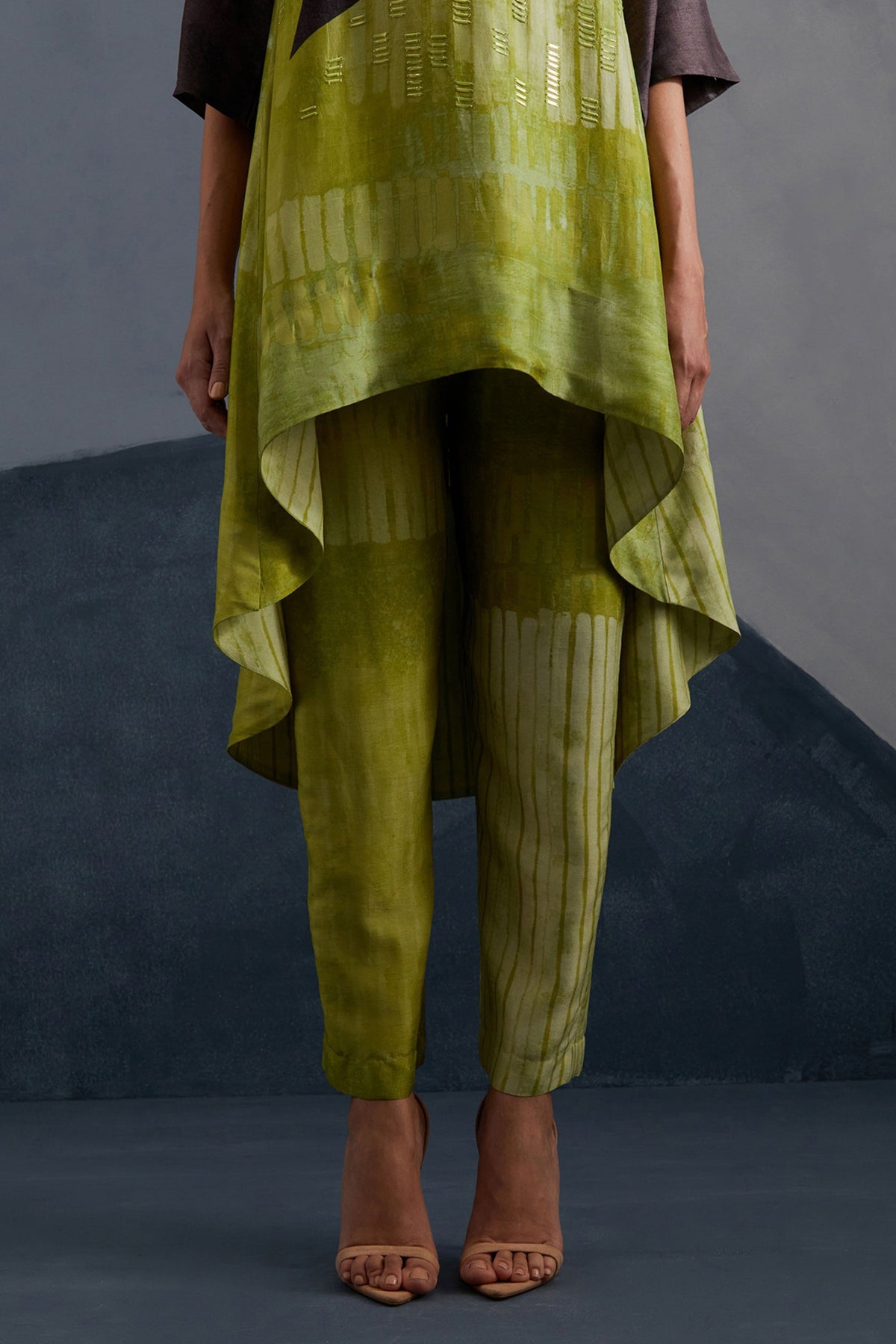 Omen Moss & Coffee Tunic Set
