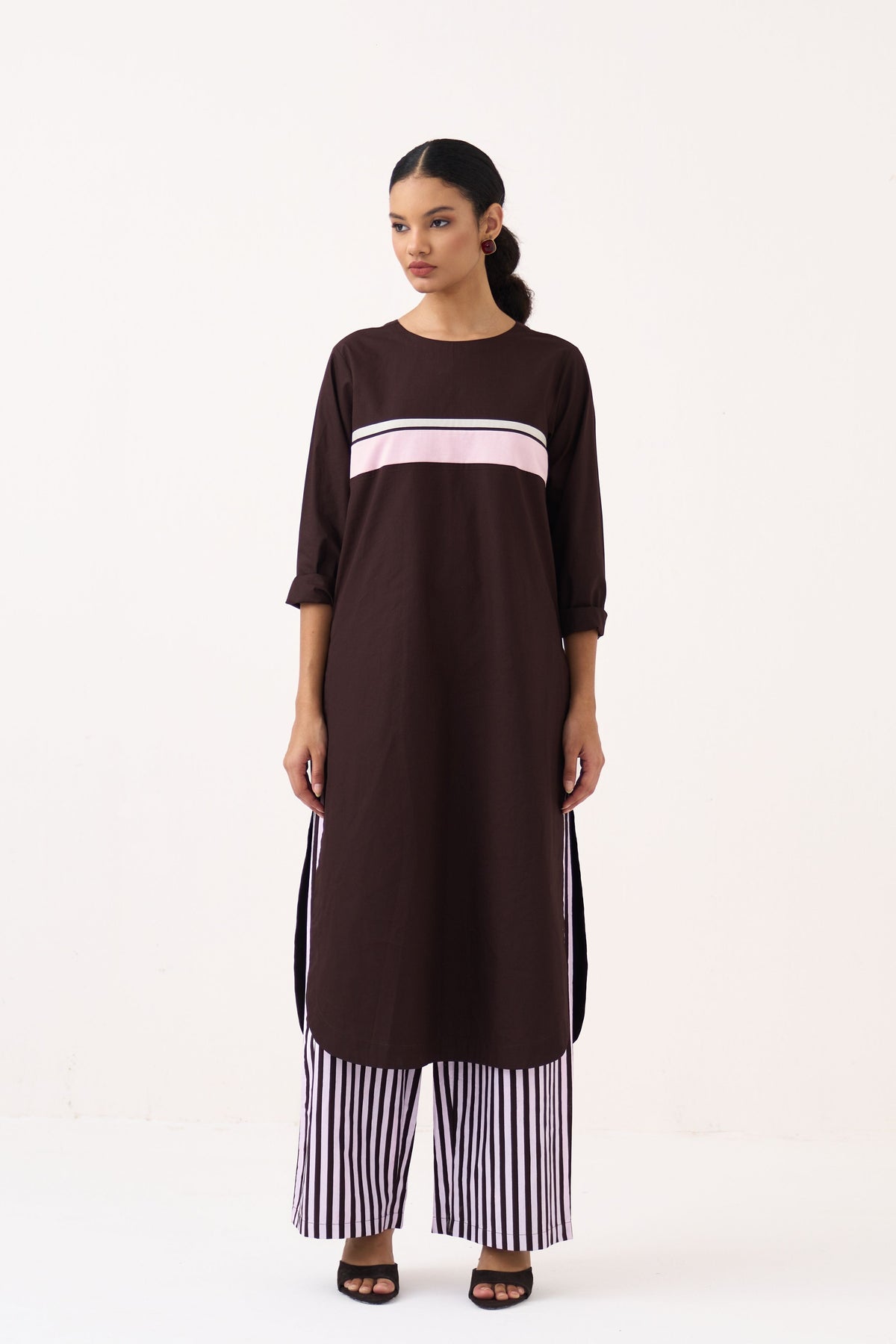 Long Jumper Tunic Set