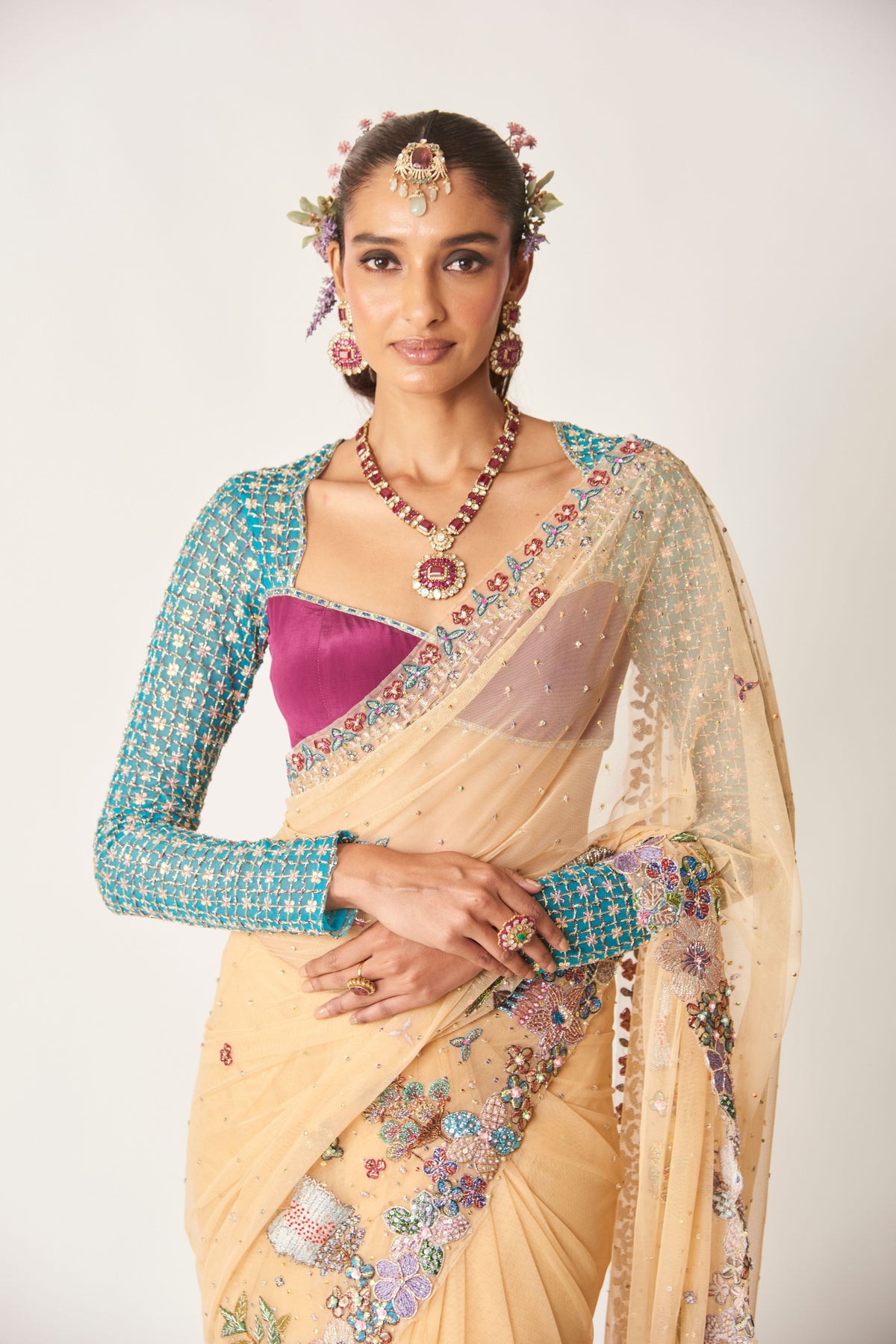 Celia Saree Set