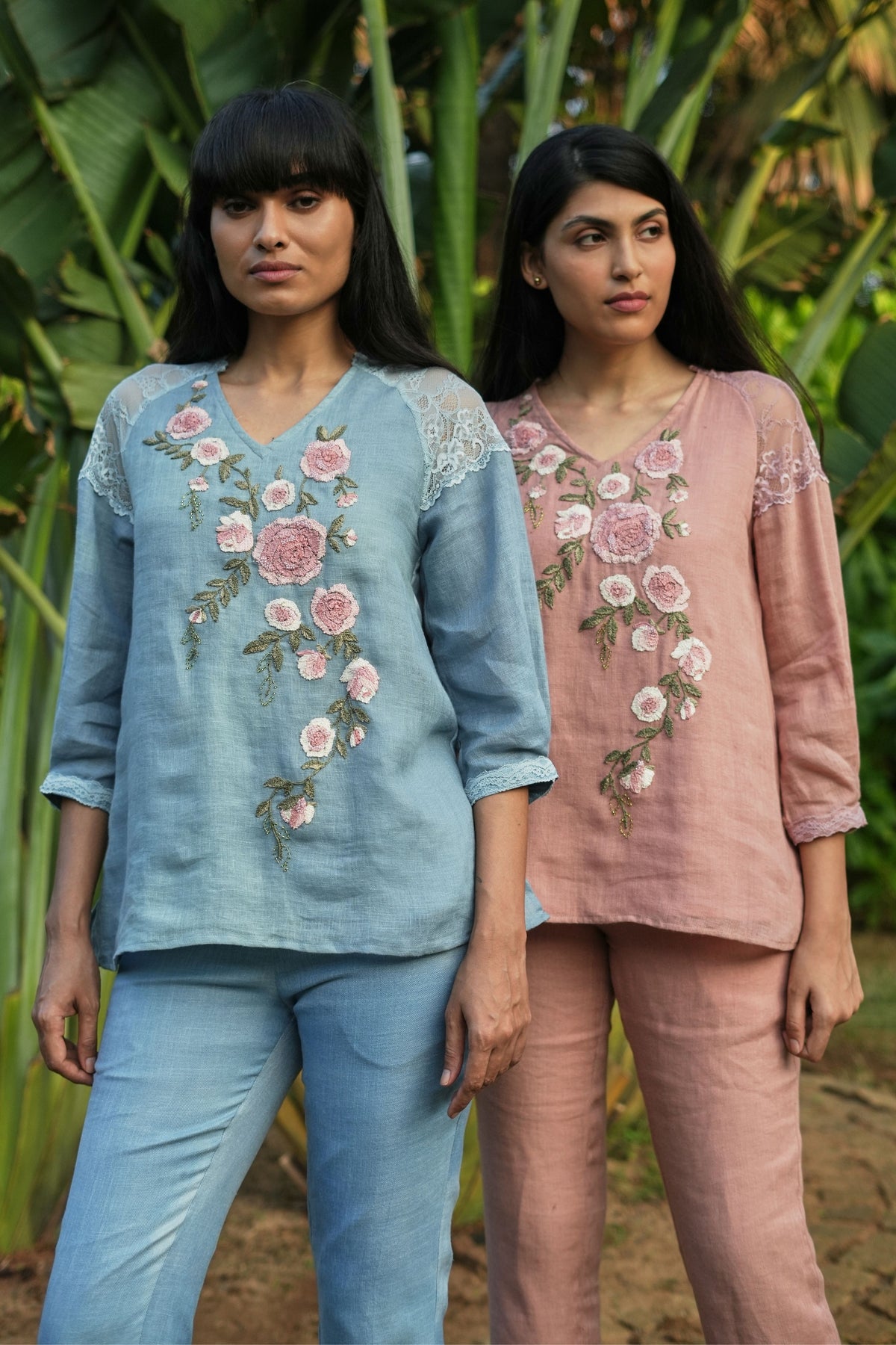 Whimsical Inkblot Top