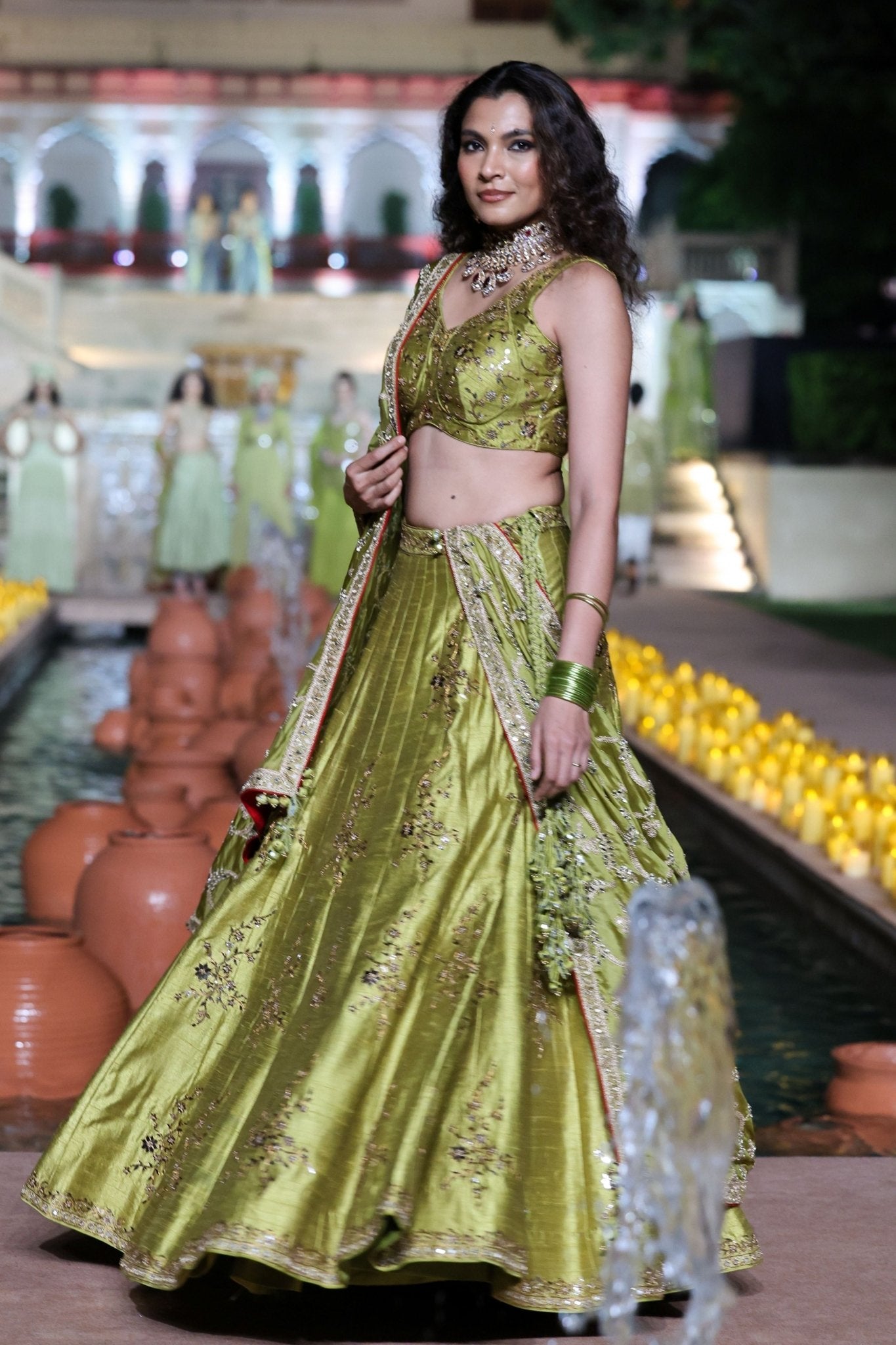Classic Heena Lehenga Set - Punit Balana - Elahe