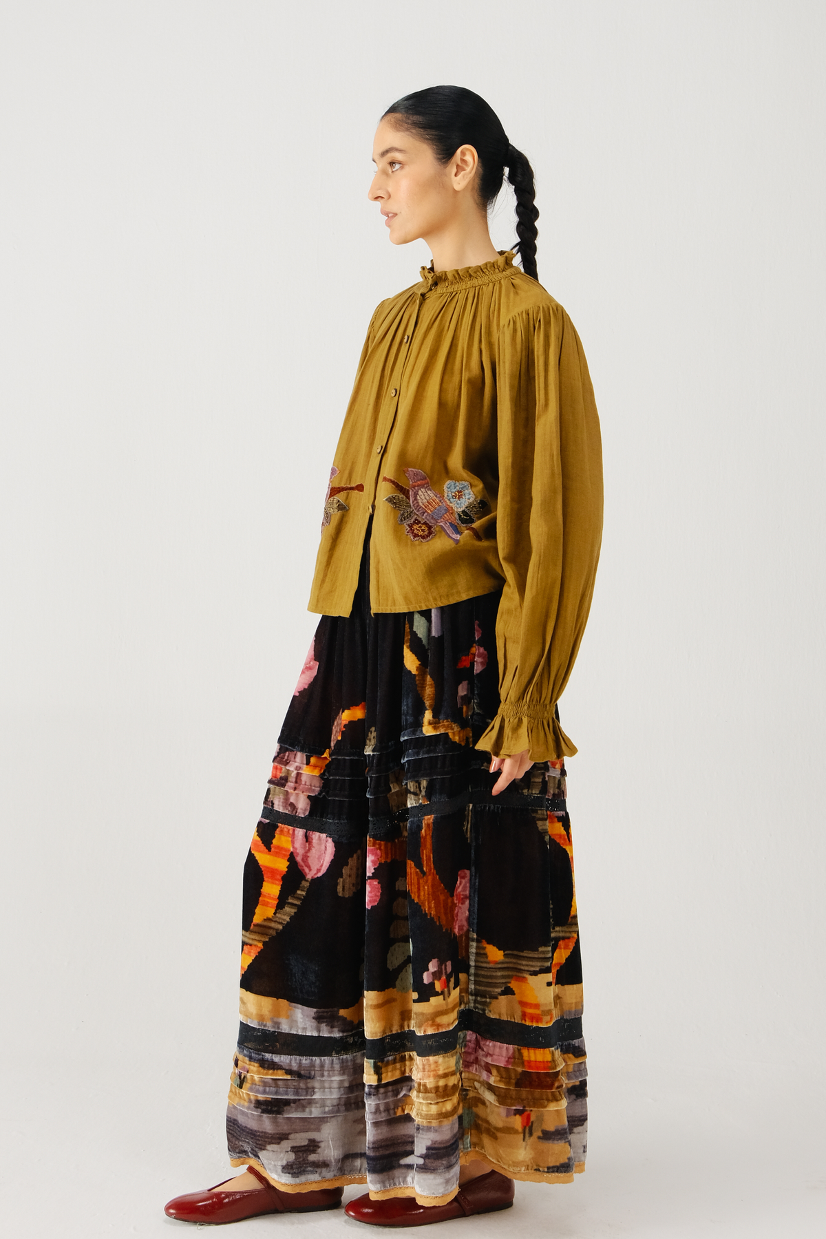Olive Elsa Top