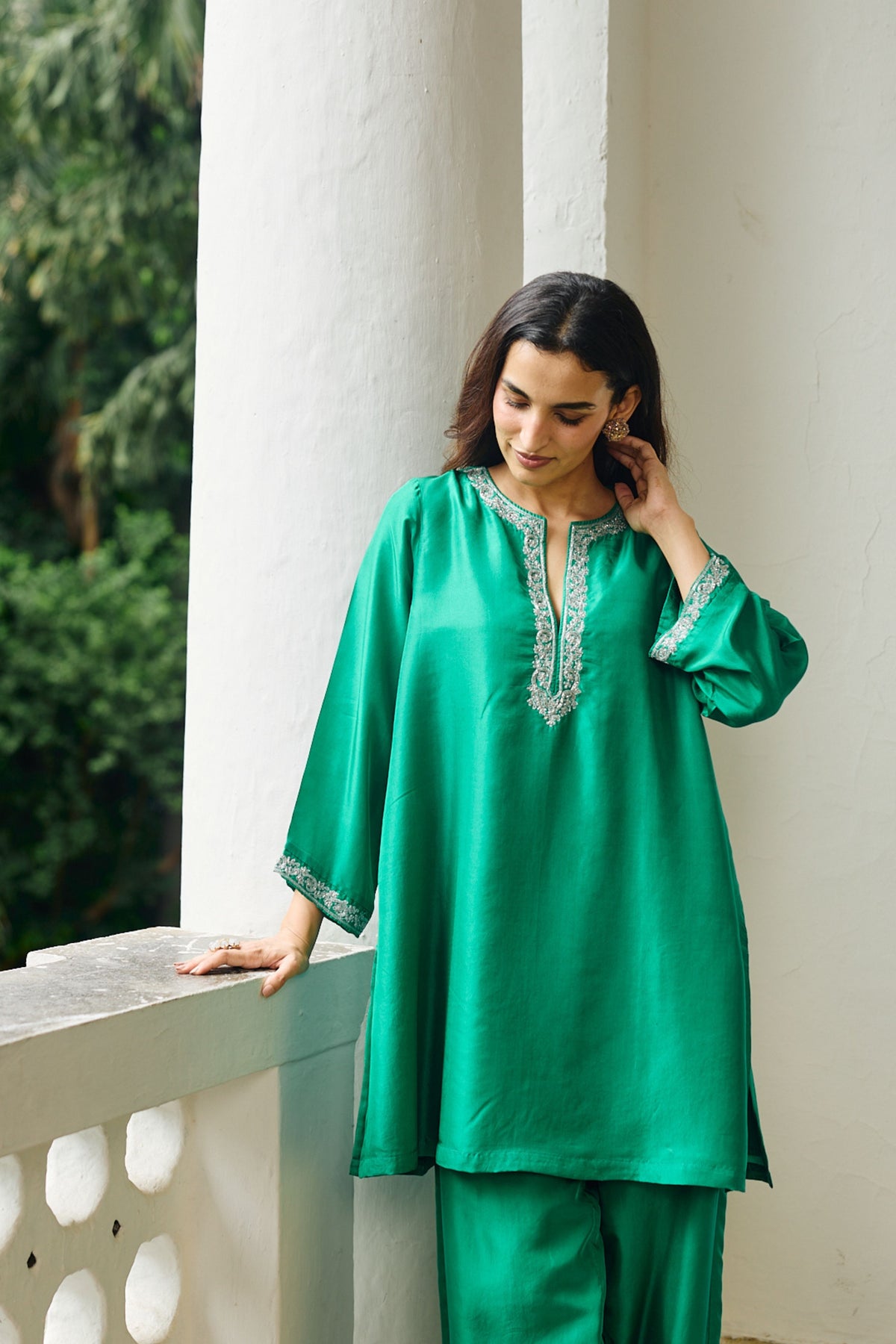 Chiara Jade Tunic Set