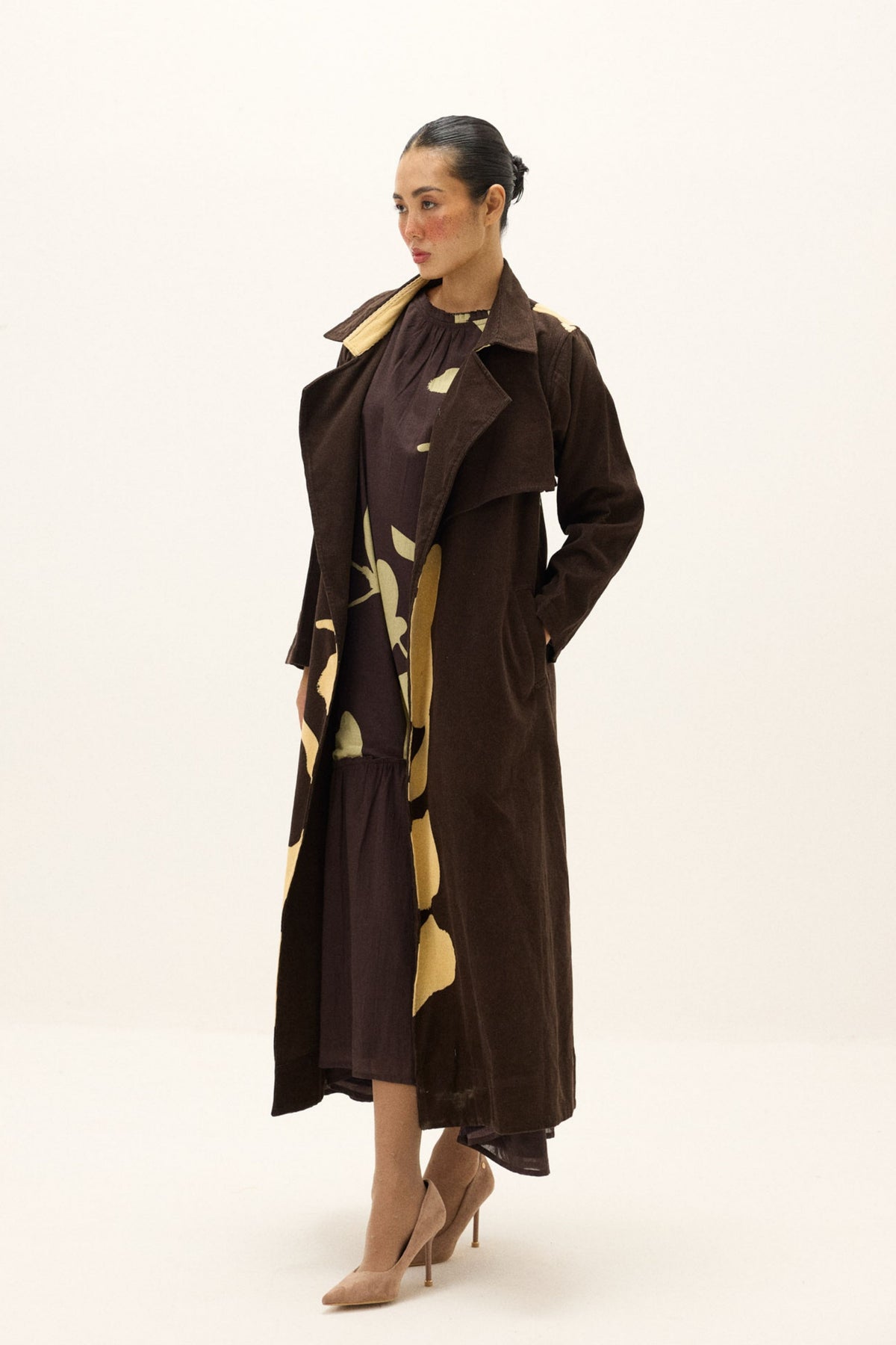 Sepia Trench Coat