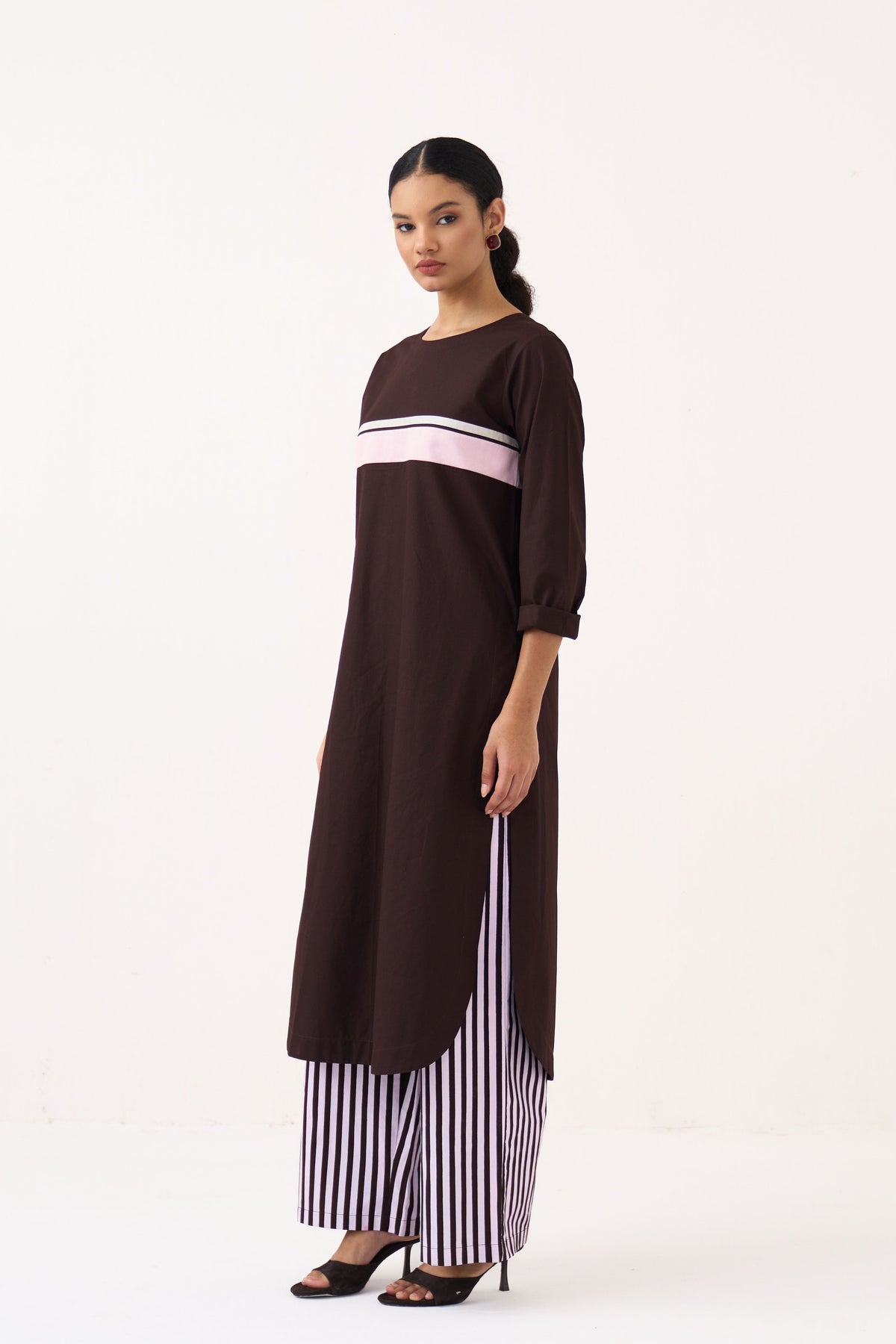 Long Jumper Tunic Set