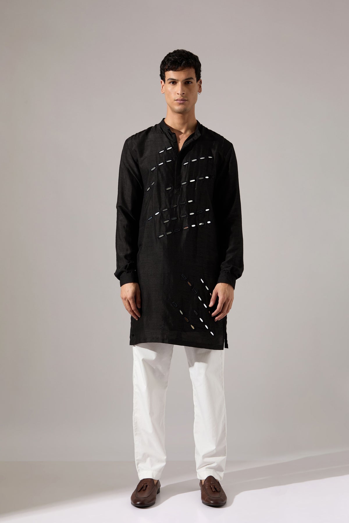 Jeremiah Hand Embroidered Kurta Set