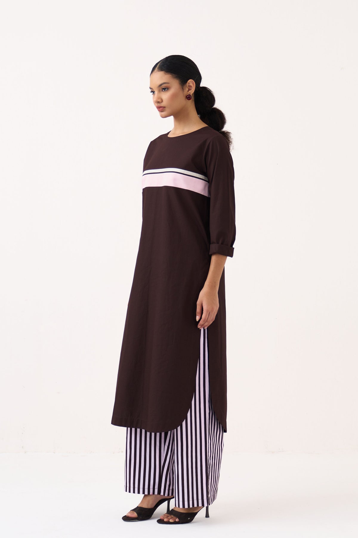 Long Jumper Tunic Set