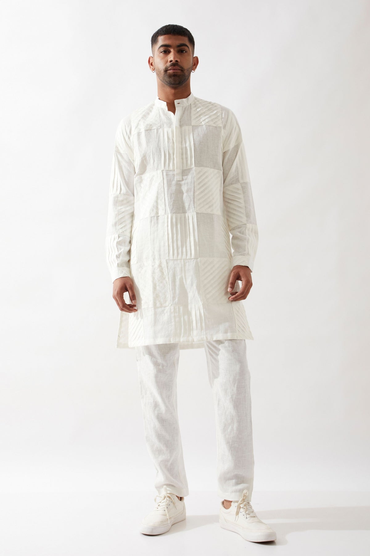 Ezra Kurta White Set